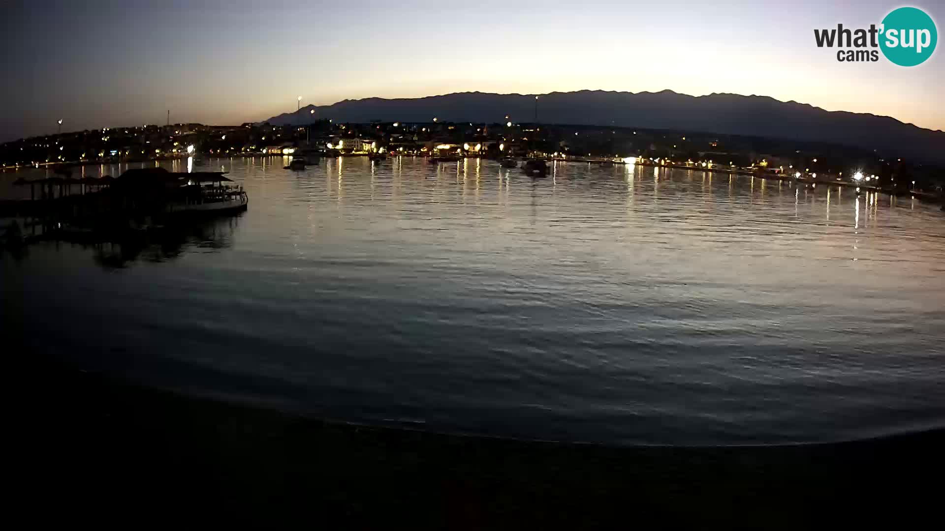 Live webcam Novalja – The Town beach