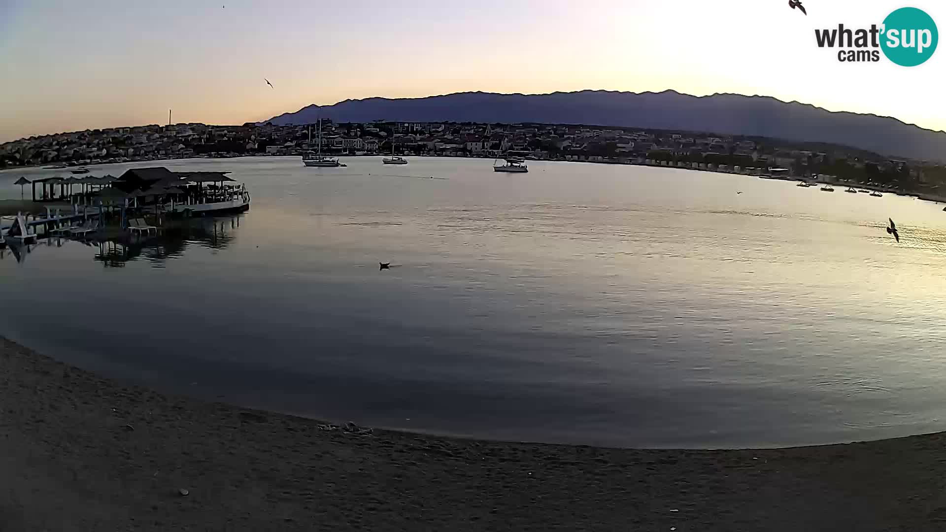 Webcam Novalja – Stadtstrand