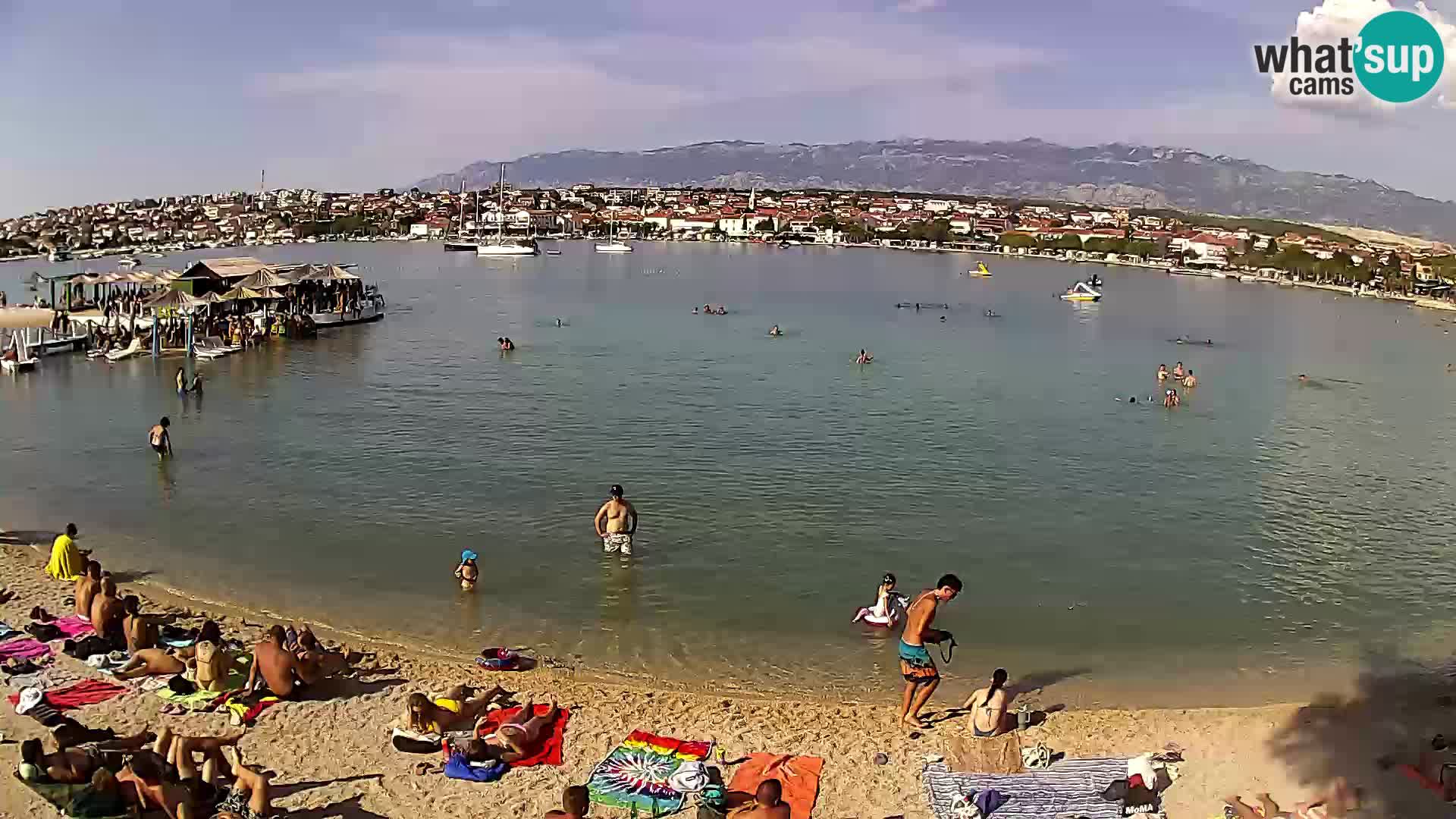 Webcam Novalja – Stadtstrand