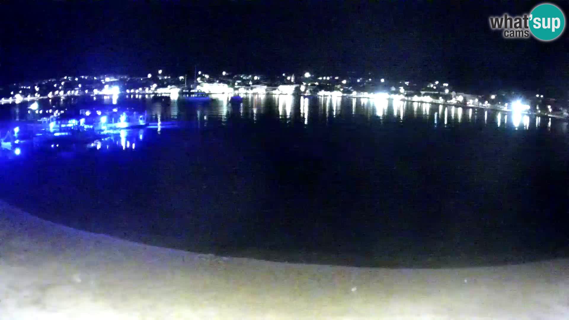 Live webcam Novalja – The Town beach