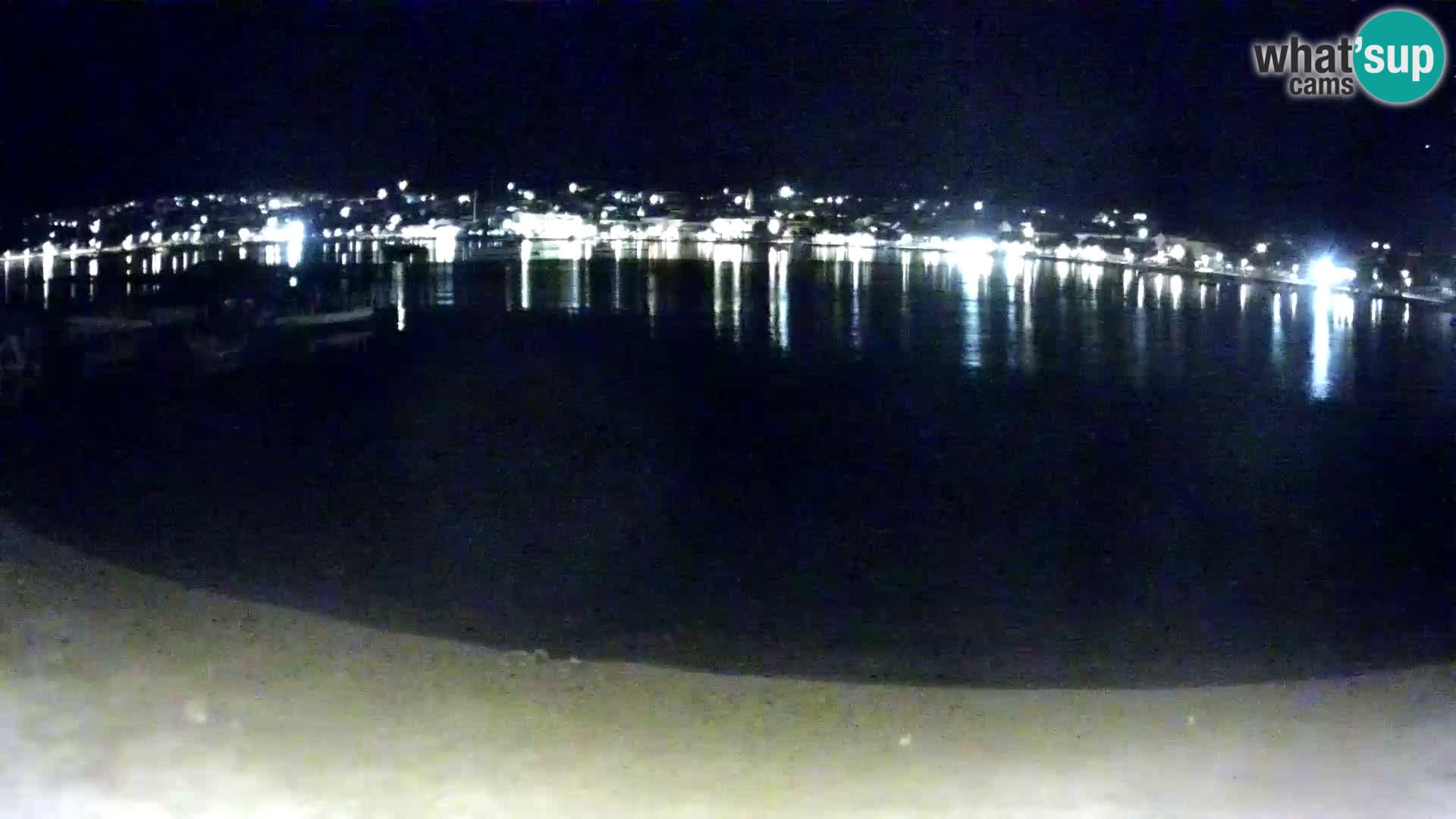 Novalja en vivo – playa de la ciudad
