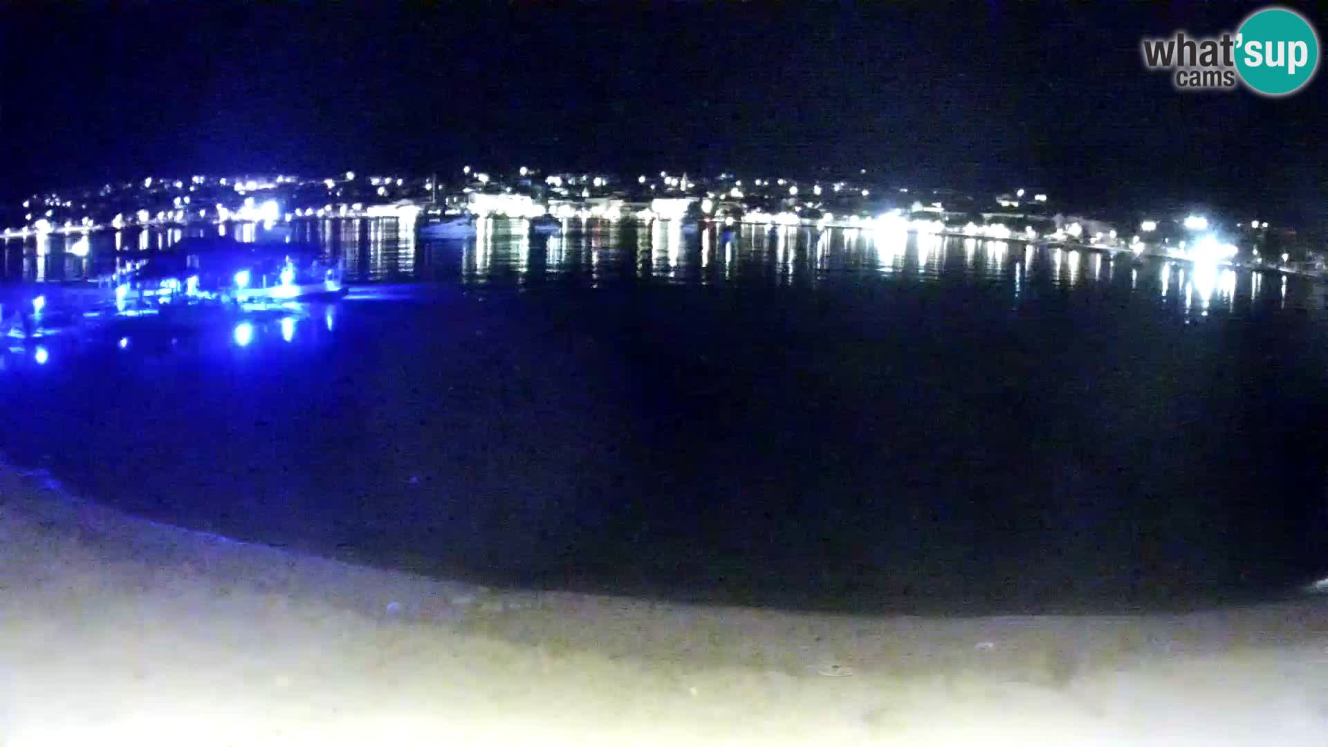 Novalja Kamera v živo – mestna plaža