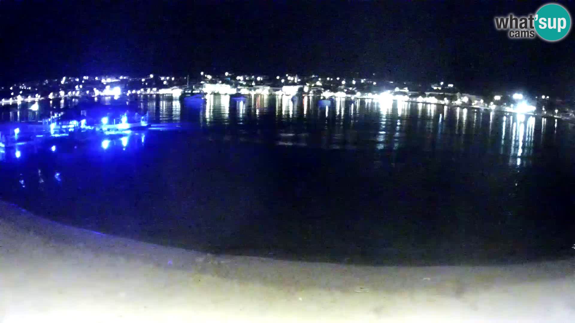 Novalja livecam – plage de la ville