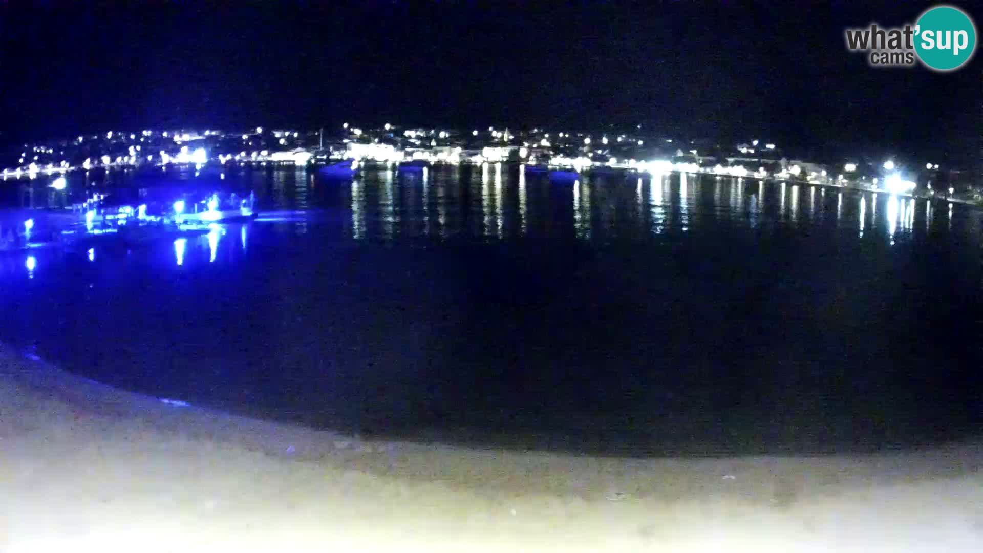 Novalja livecam – plage de la ville