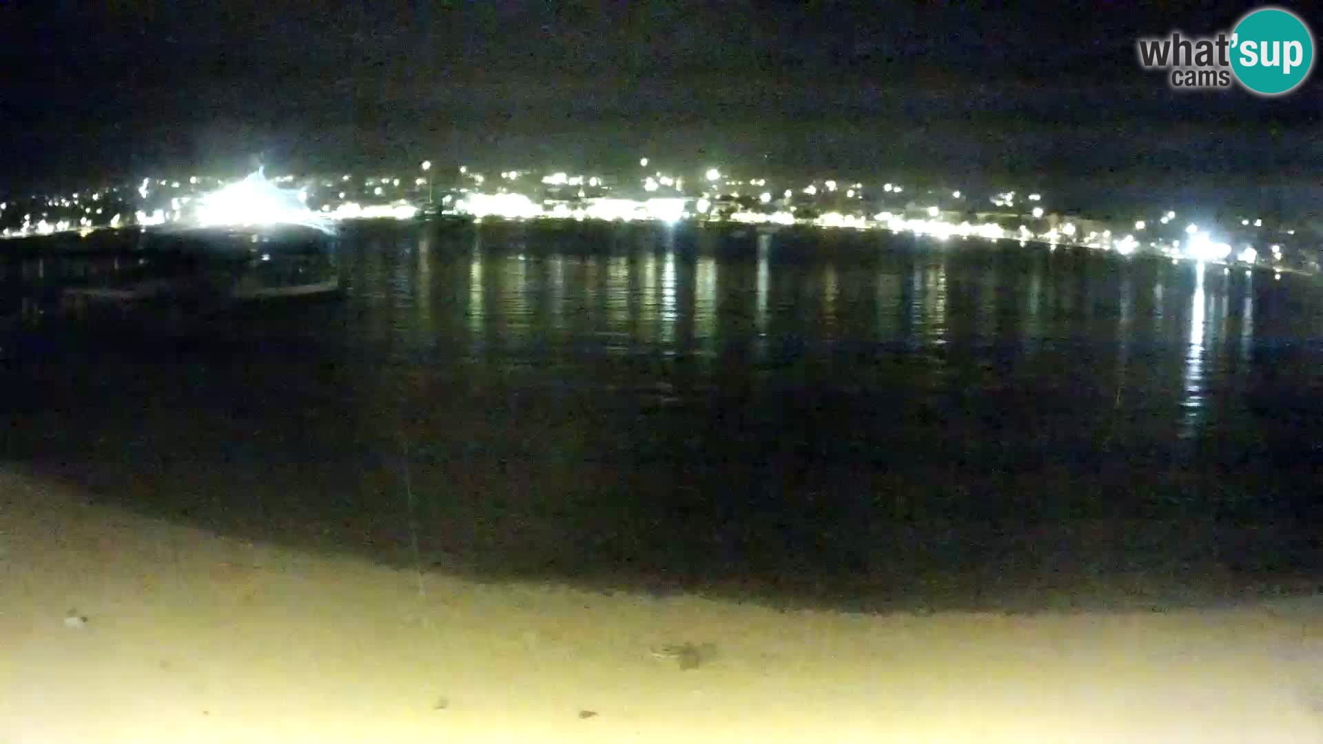 Novalja livecam – plage de la ville