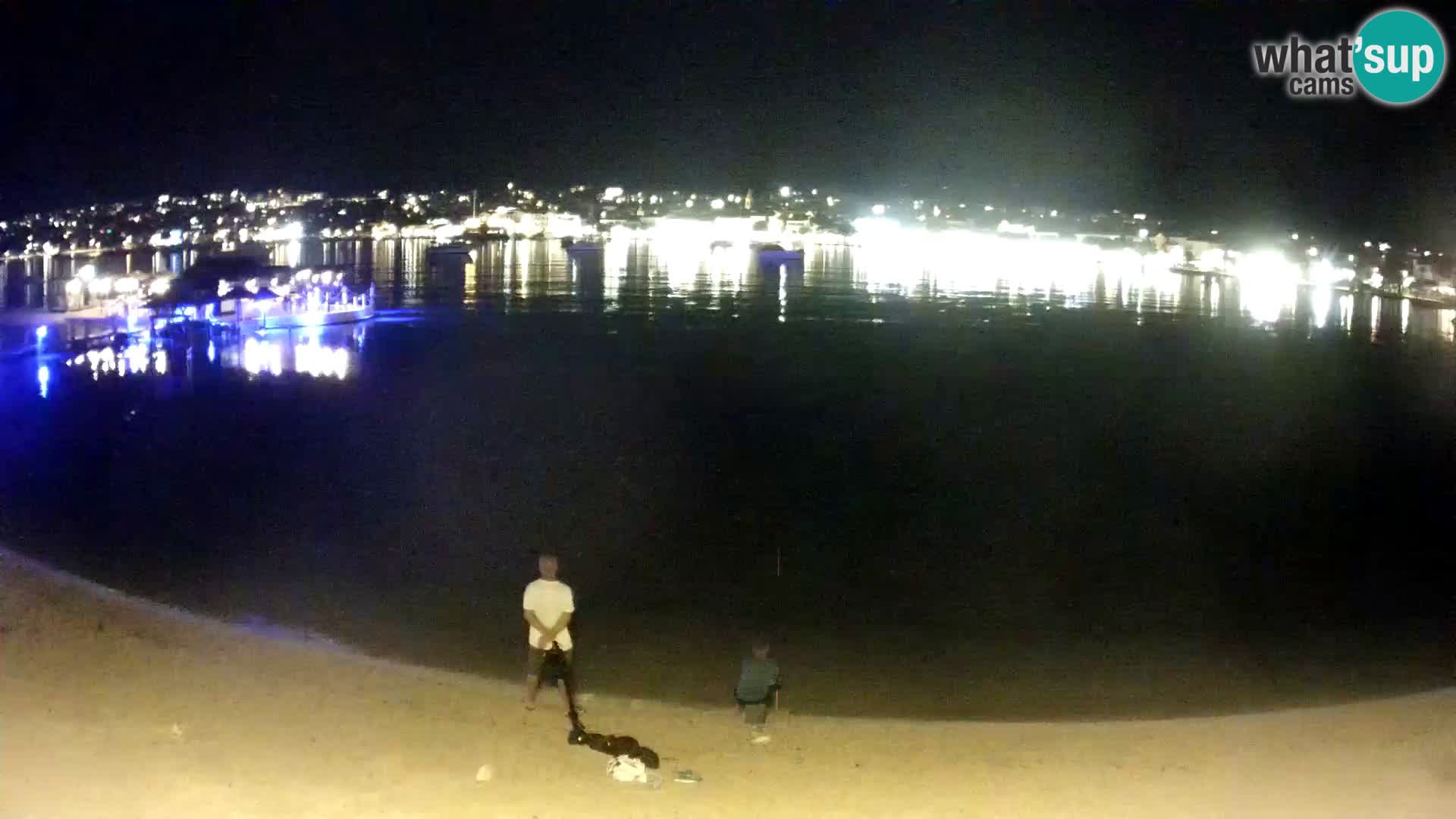 Live webcam Novalja – The Town beach