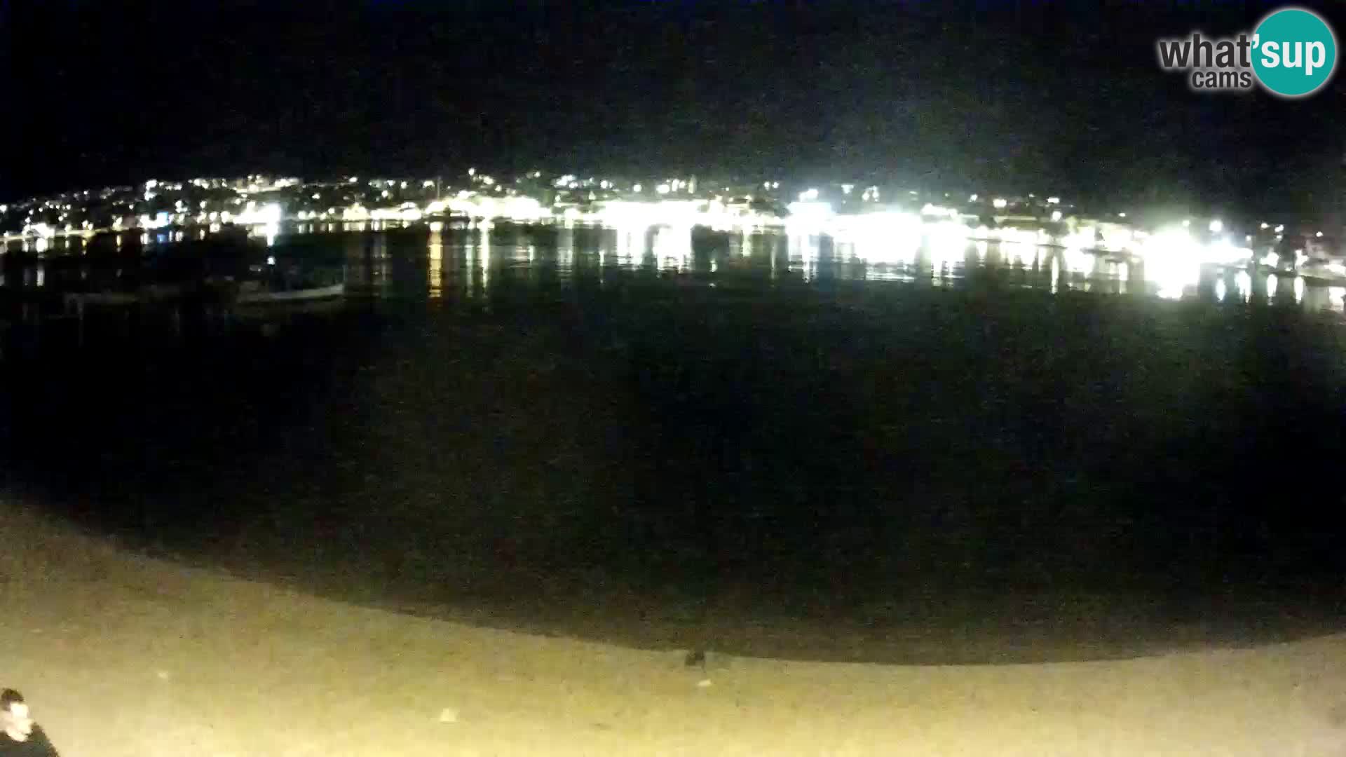 Live webcam Novalja – The Town beach