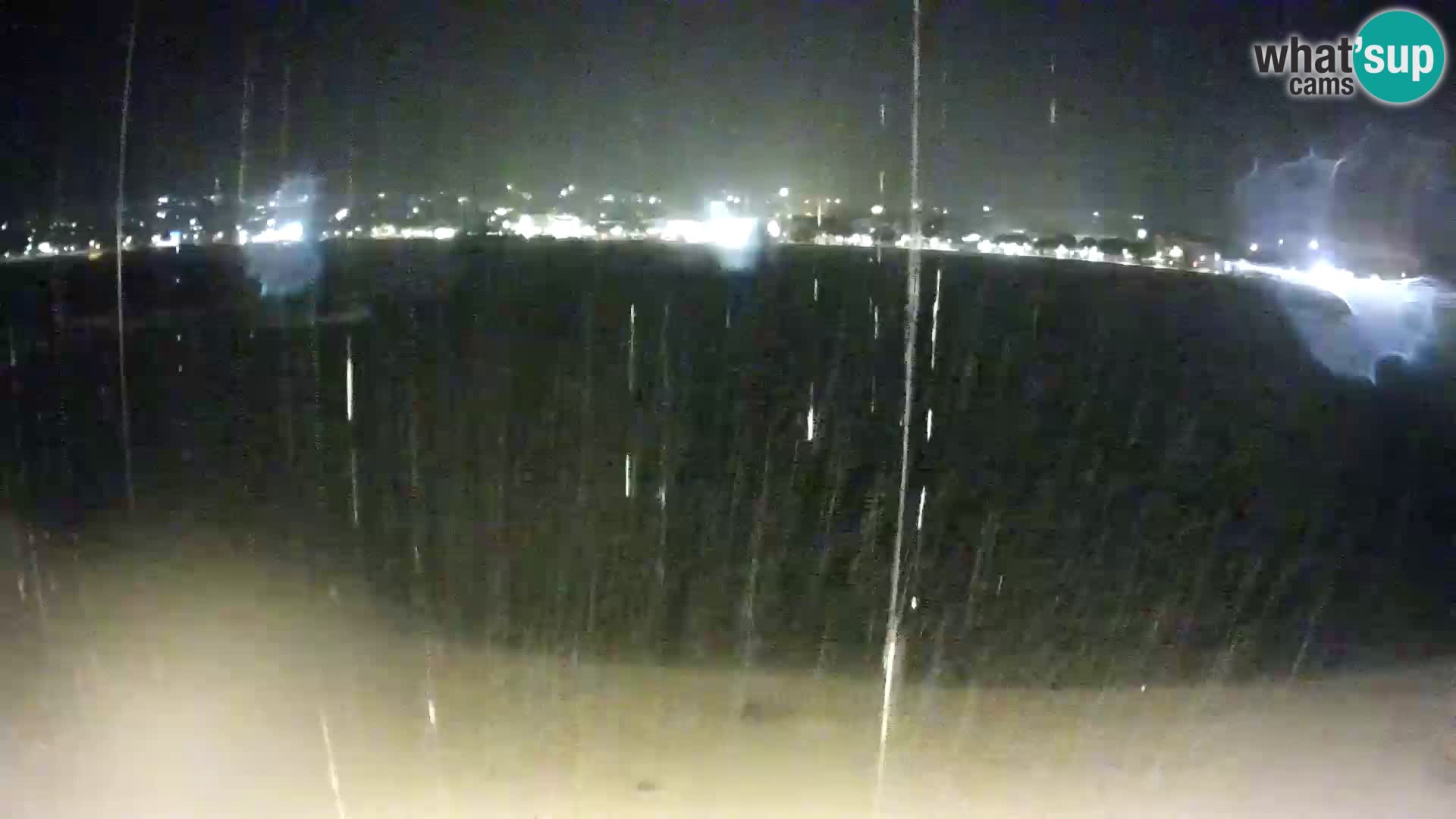 Live webcam Novalja – The Town beach