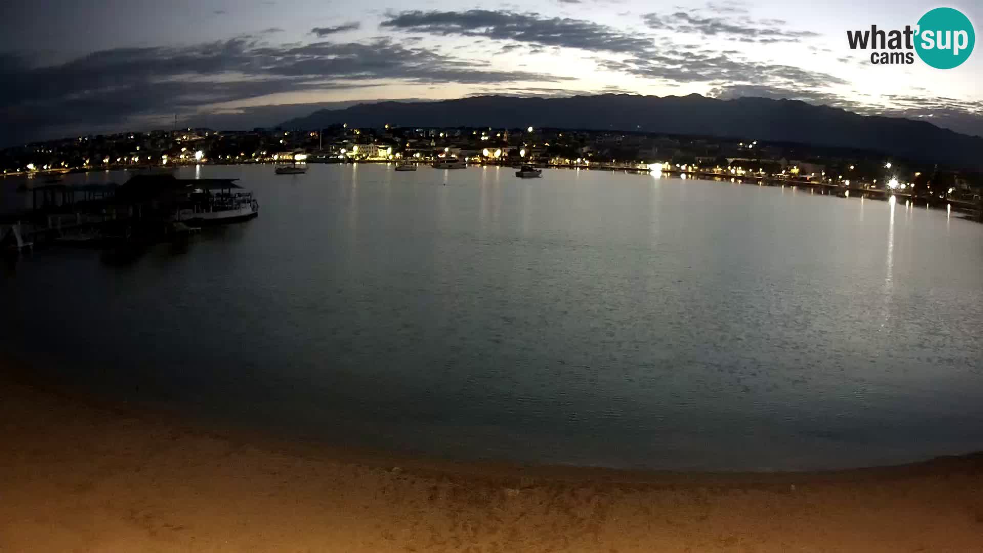Webcam Novalja – Stadtstrand