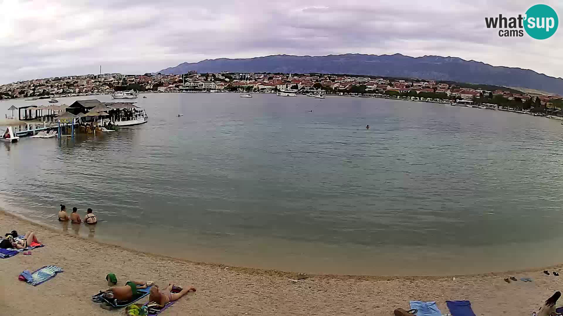 Webcam Novalja – Stadtstrand