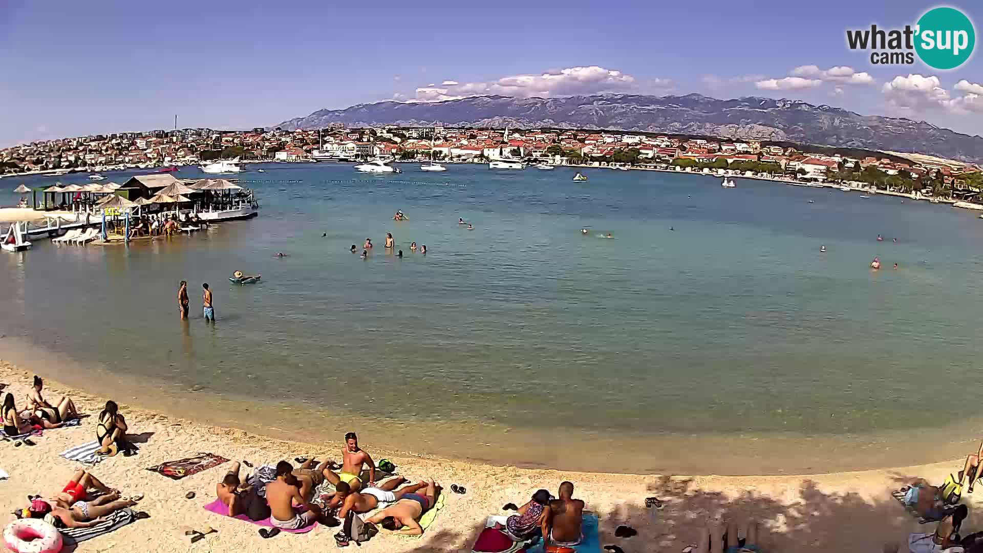 Novalja Kamera u živo – gradska plaža