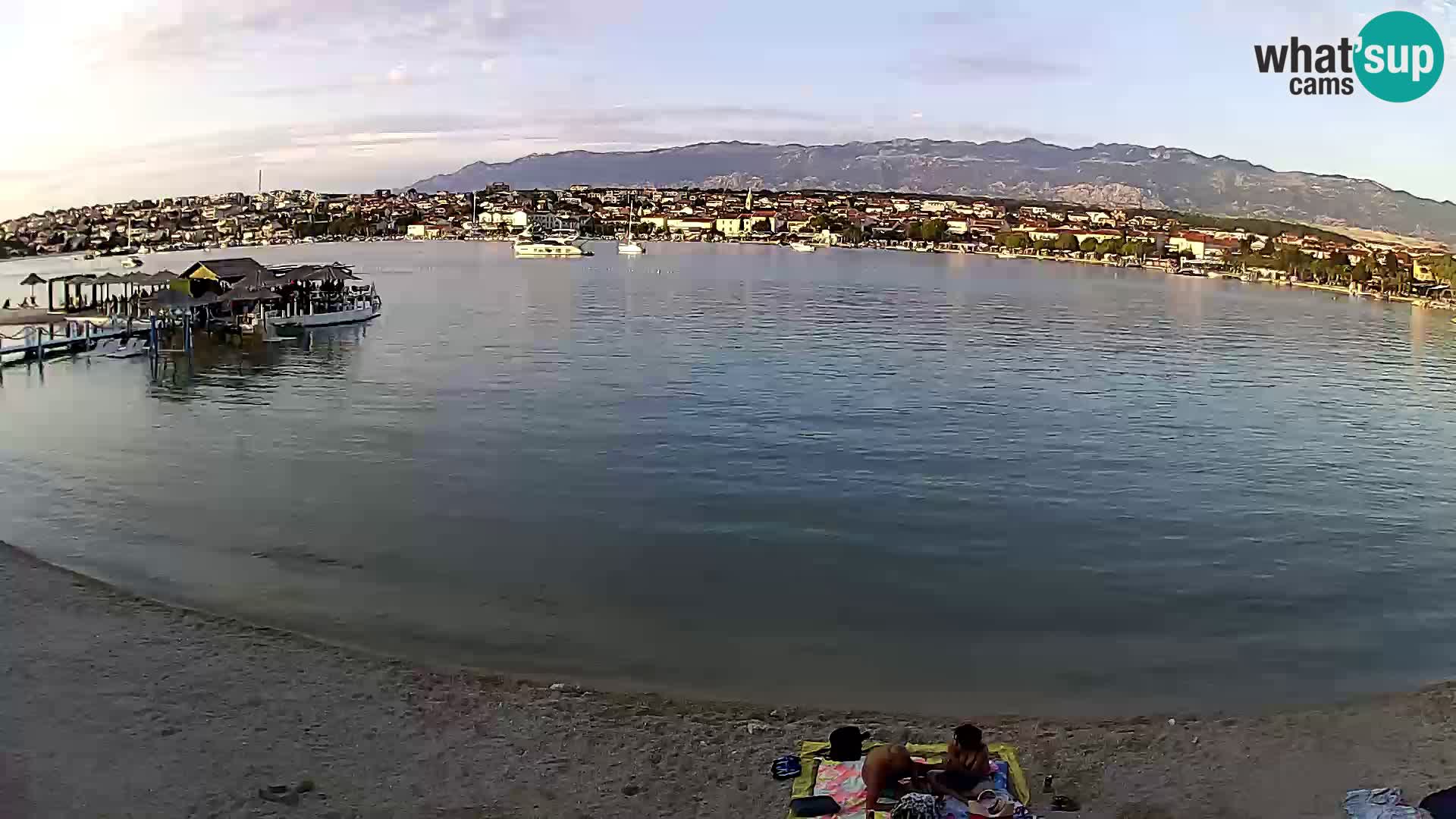 Novalja Kamera u živo – gradska plaža