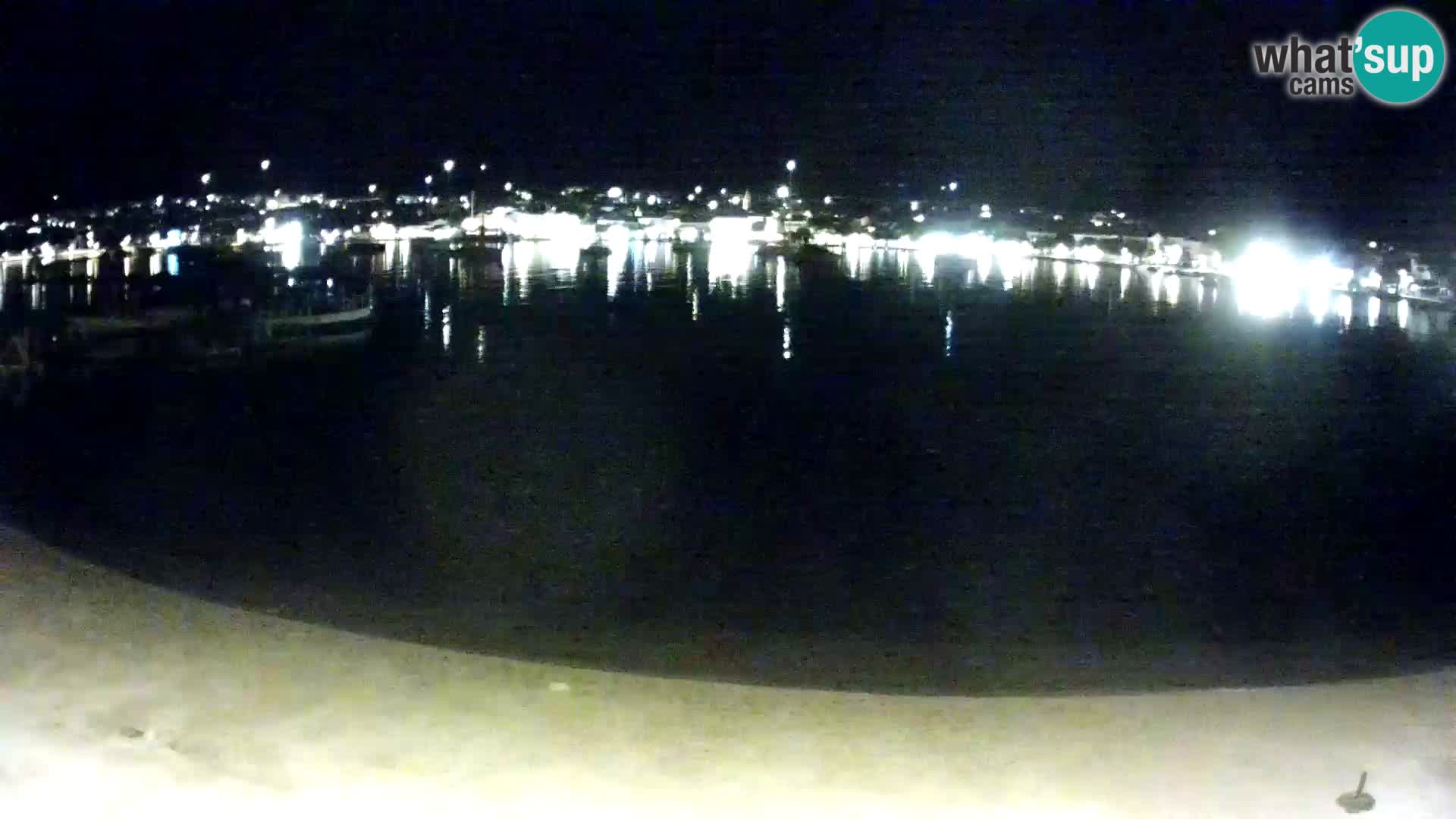 Novalja livecam – plage de la ville
