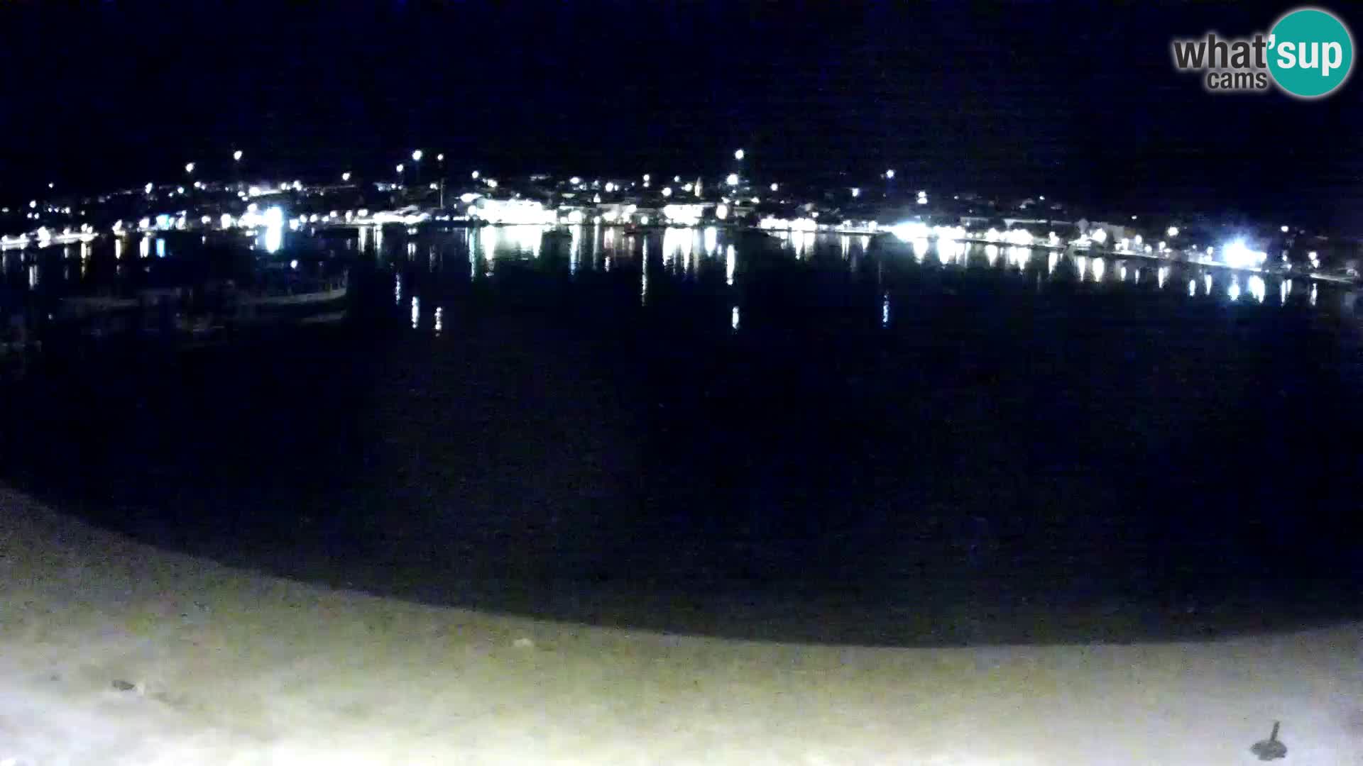 Live webcam Novalja – The Town beach