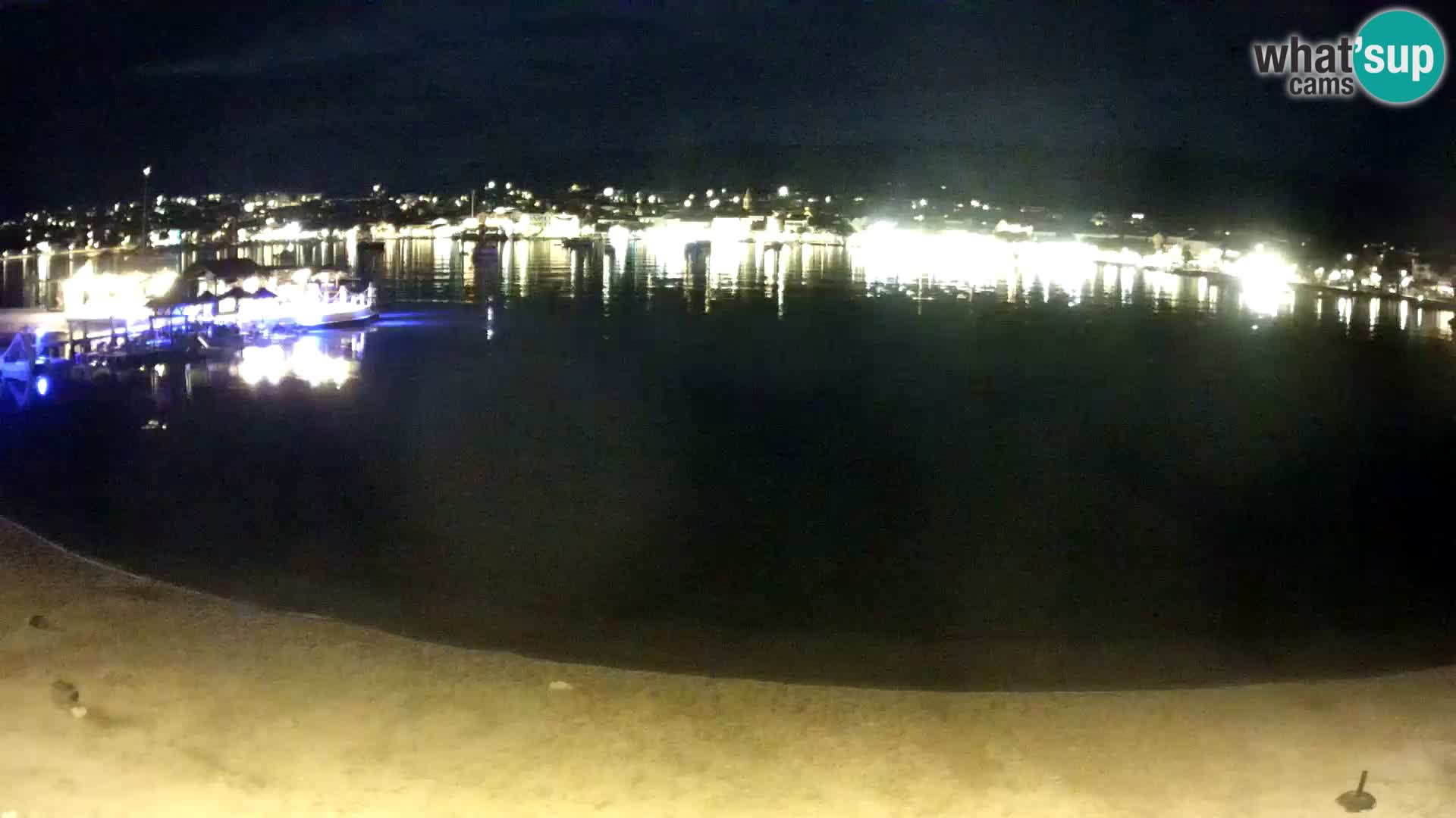 Novalja Kamera v živo – mestna plaža
