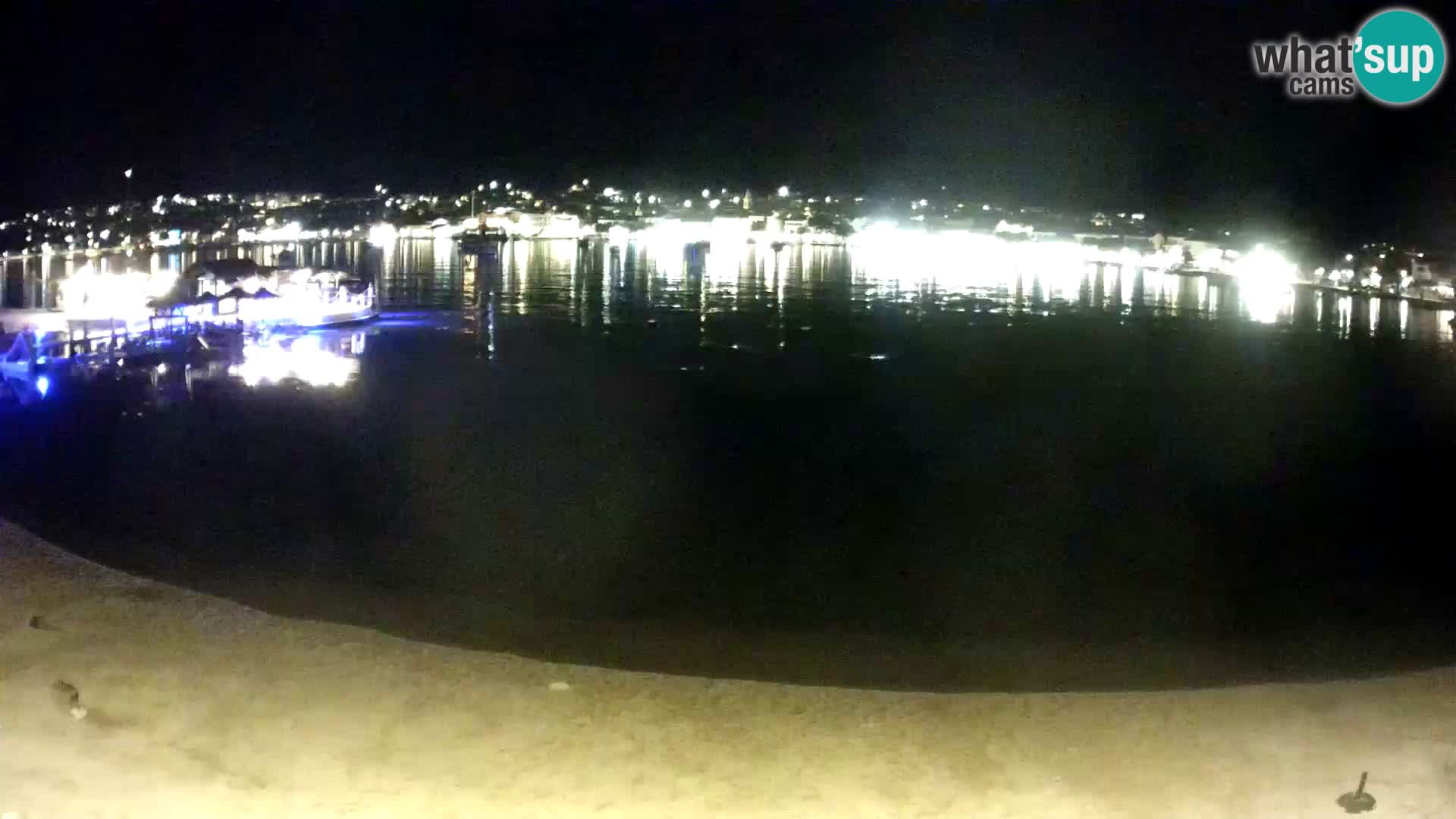 Novalja webcam – spiaggia cittadina