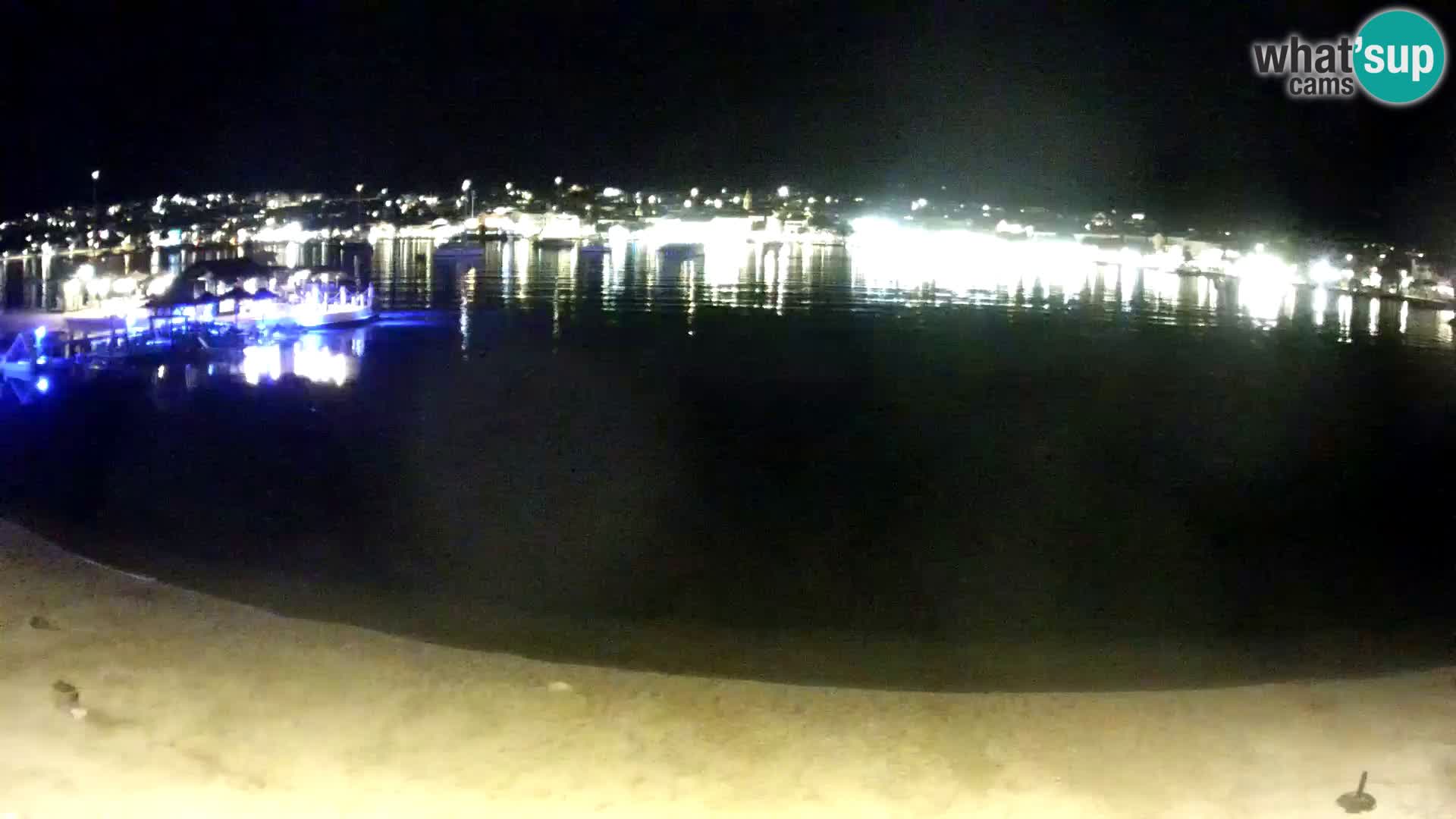 Novalja en vivo – playa de la ciudad