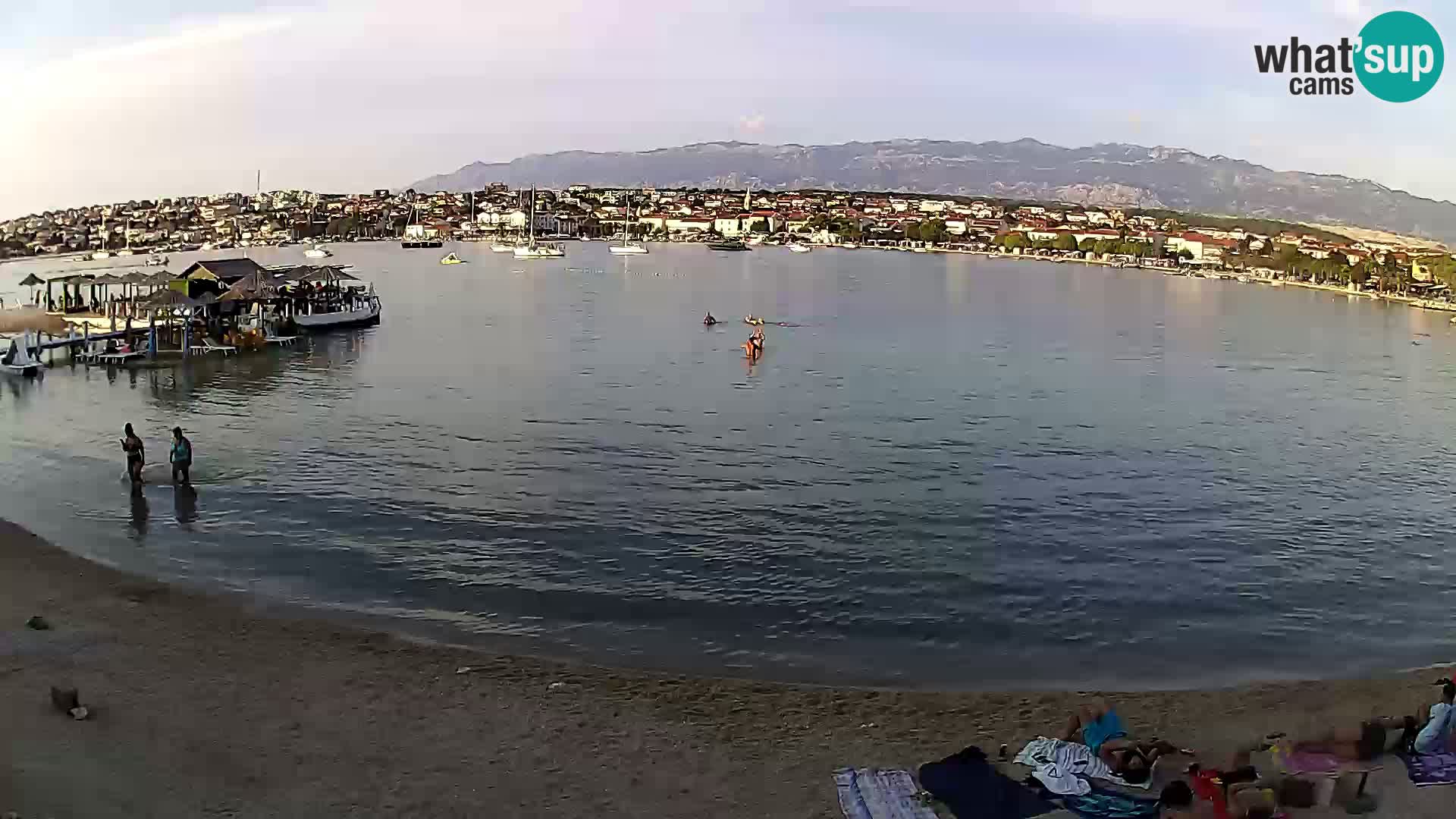 Novalja Kamera u živo – gradska plaža
