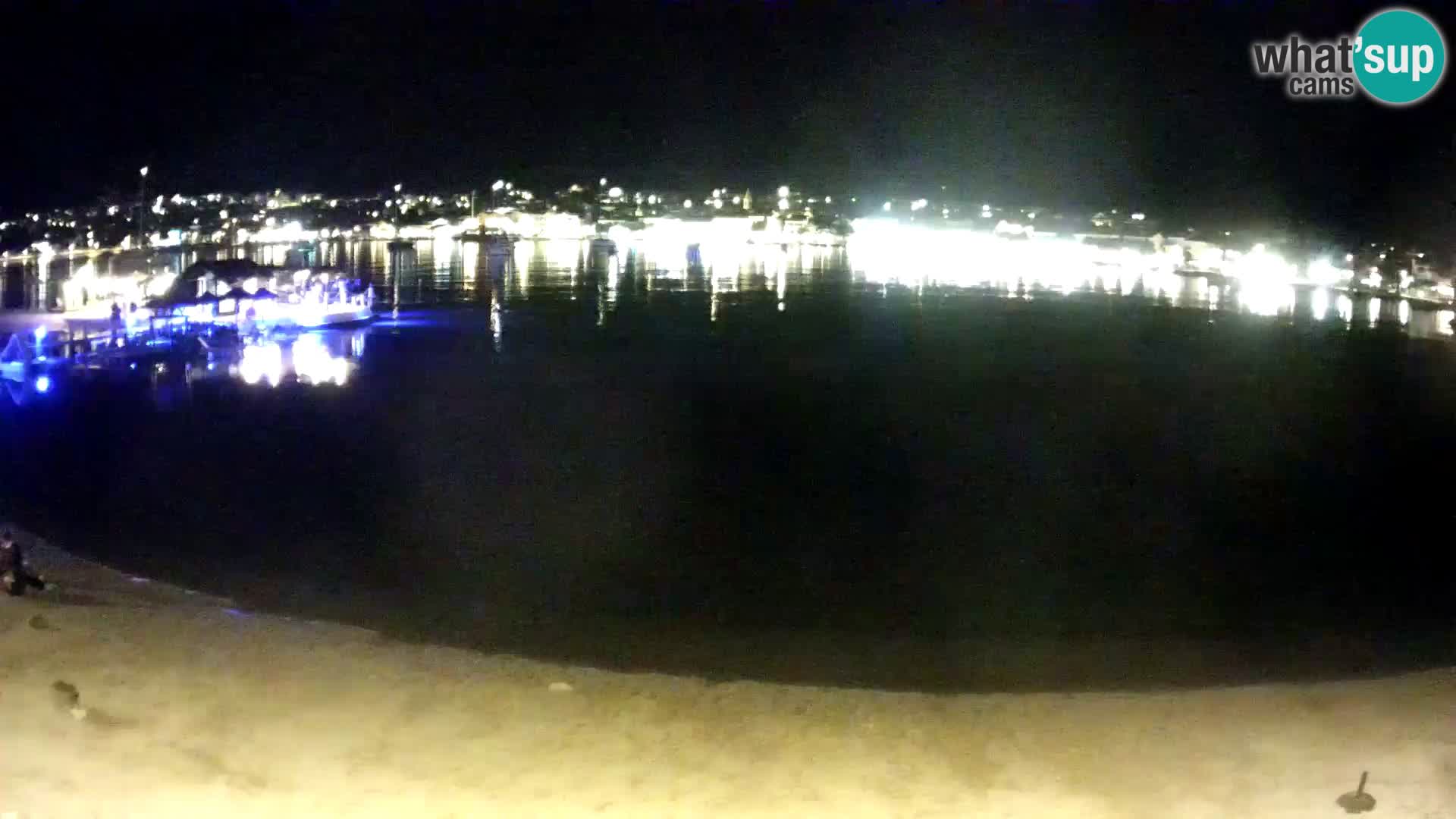 Novalja webcam – spiaggia cittadina