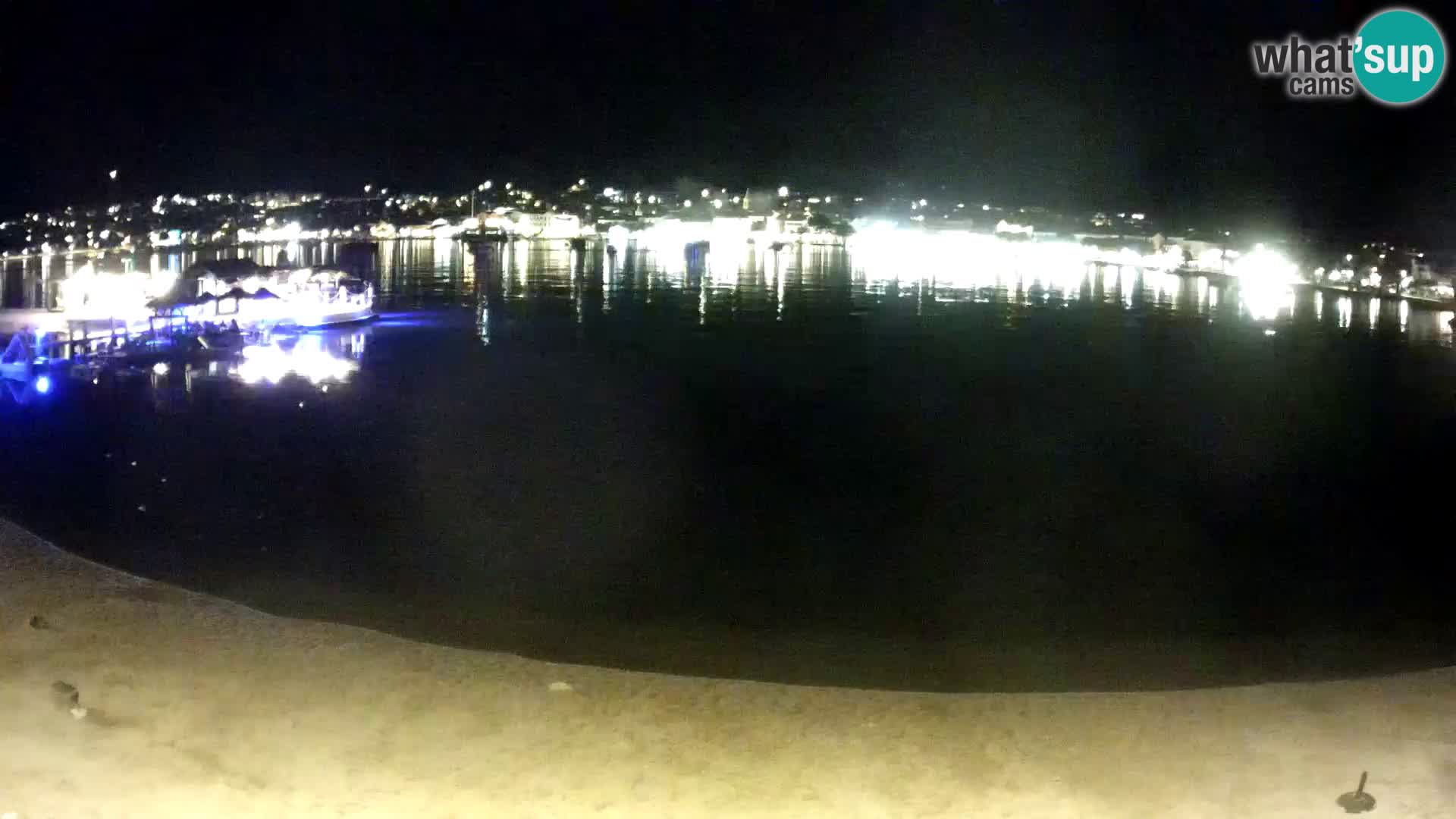 Novalja webcam – spiaggia cittadina