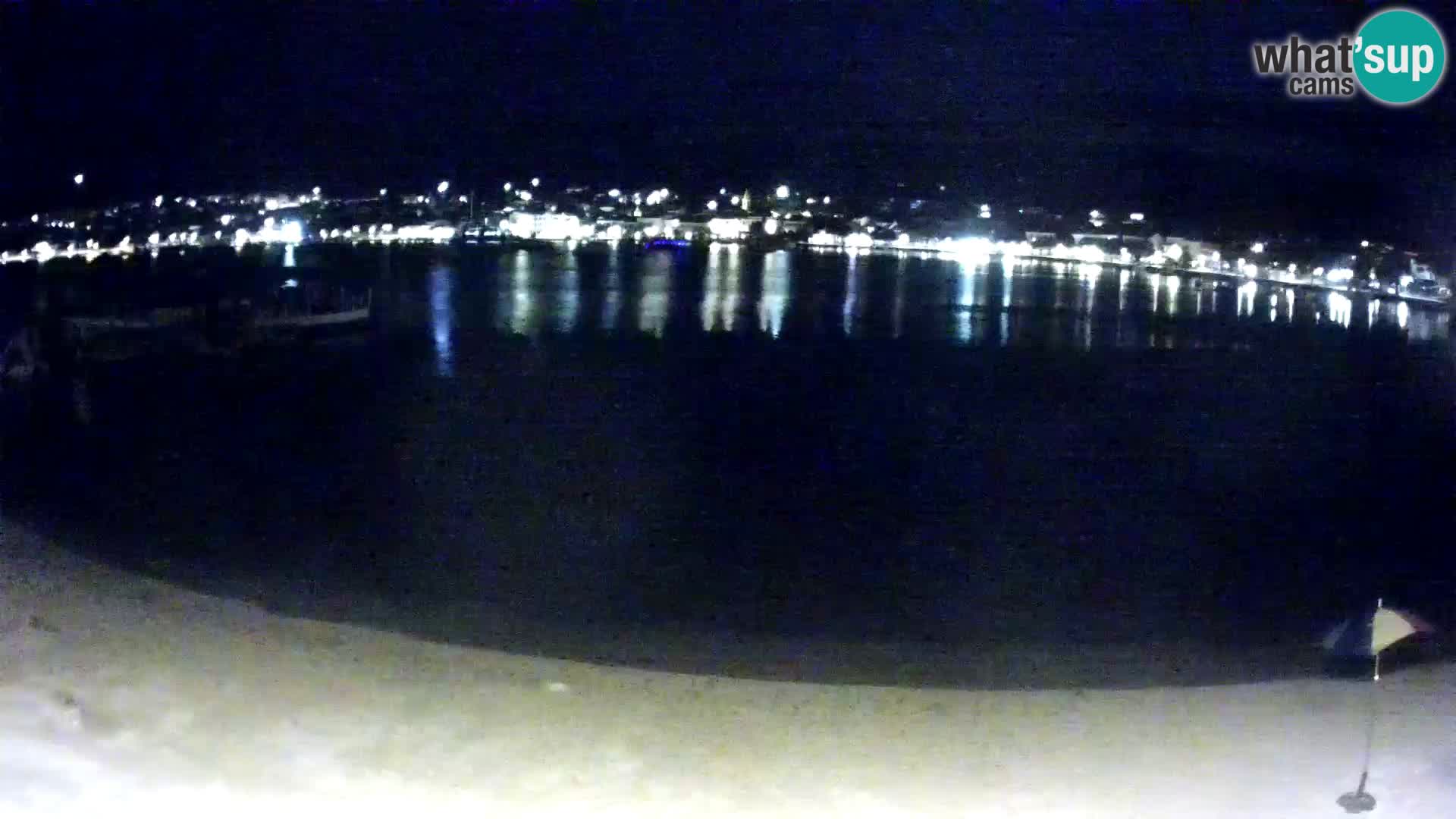 Novalja Kamera v živo – mestna plaža