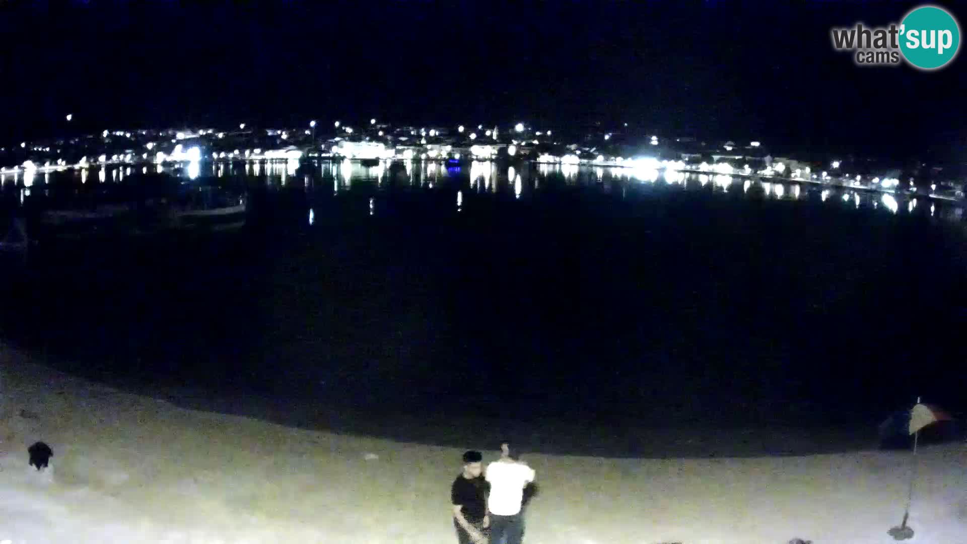 Novalja livecam – plage de la ville