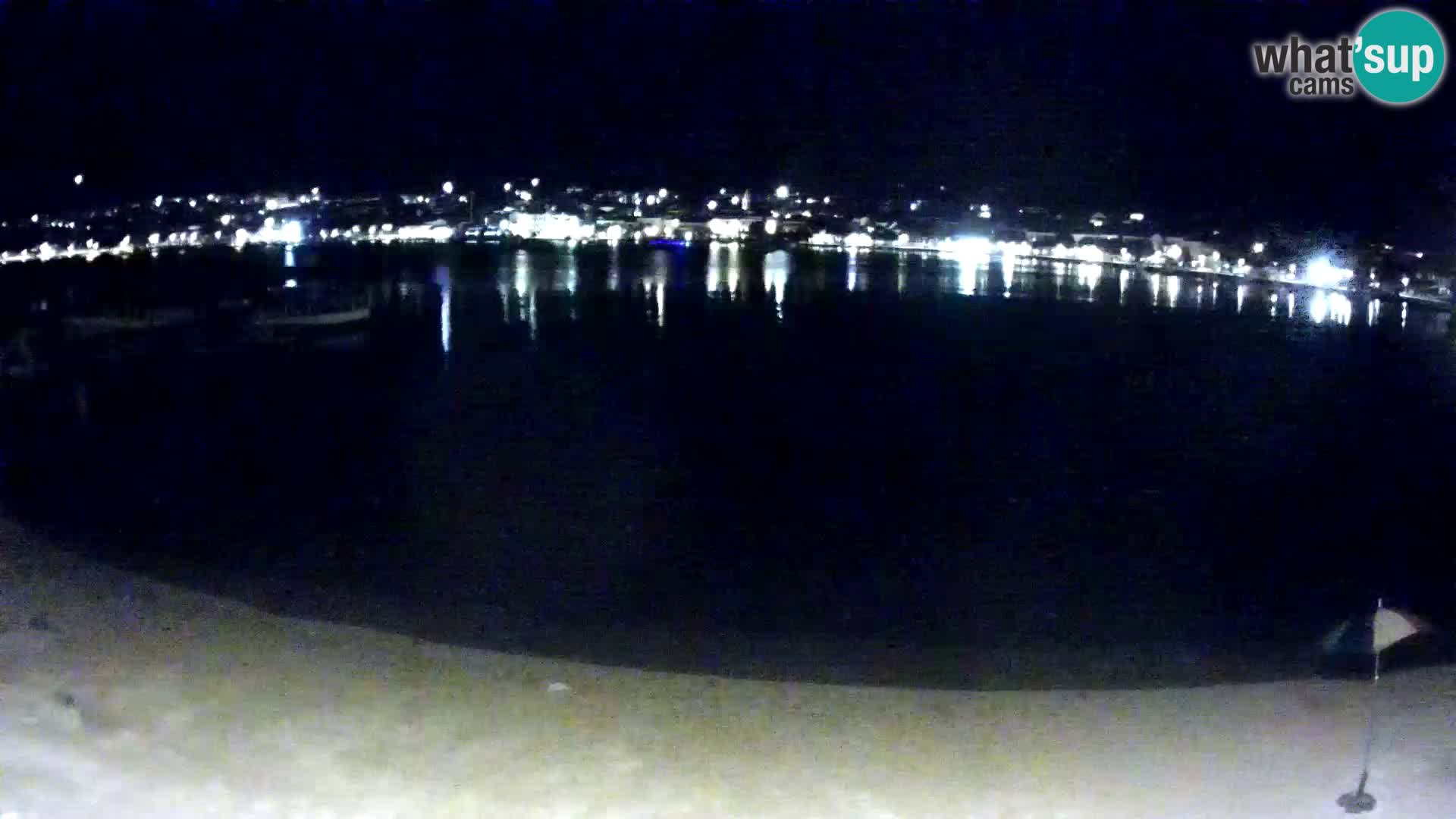 Novalja webcam – spiaggia cittadina