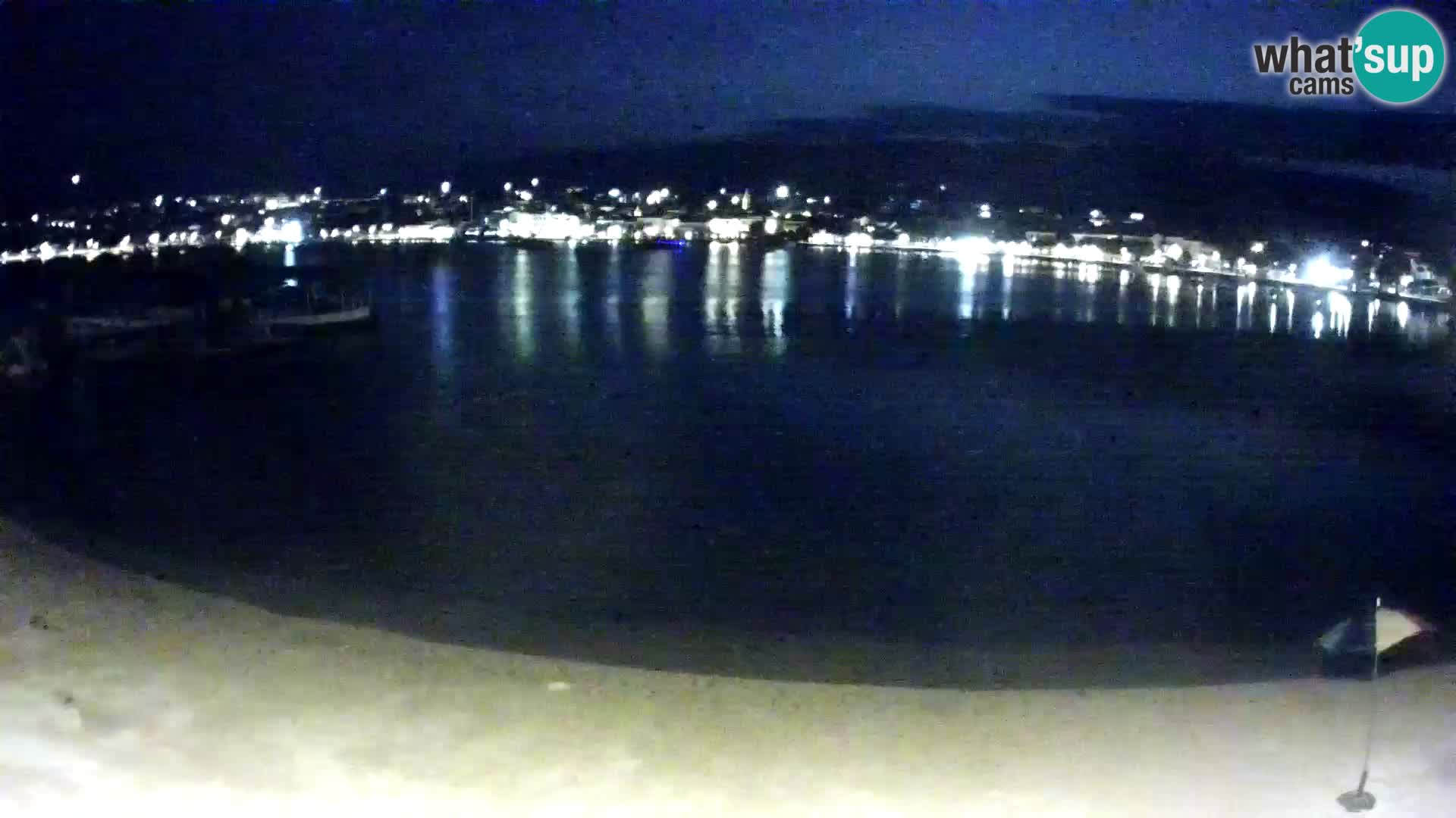 Novalja webcam – spiaggia cittadina