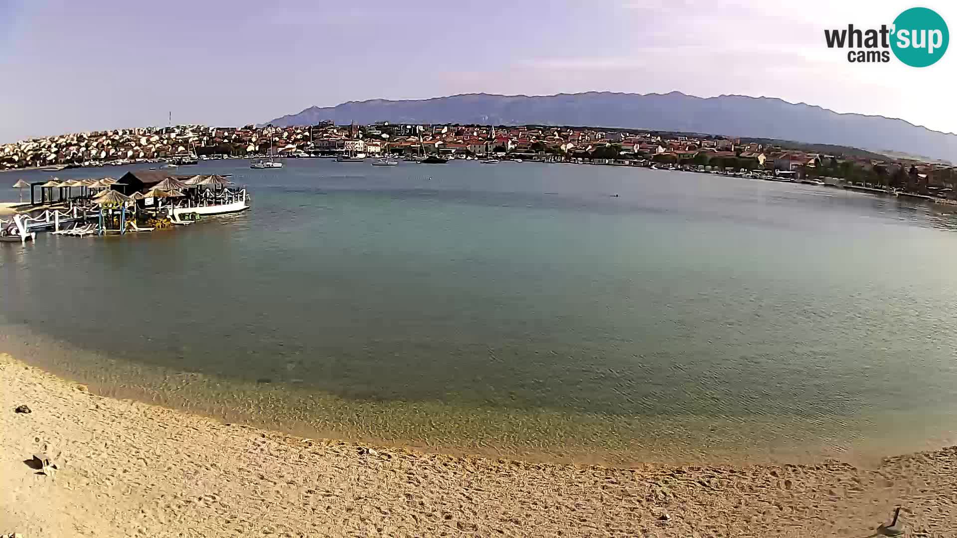 Novalja Kamera u živo – gradska plaža