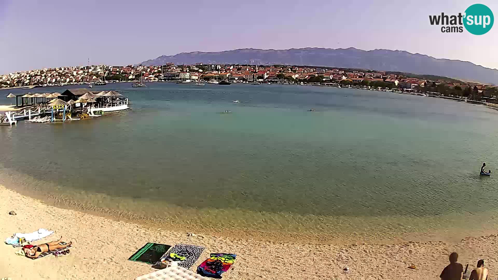 Webcam Novalja – Stadtstrand