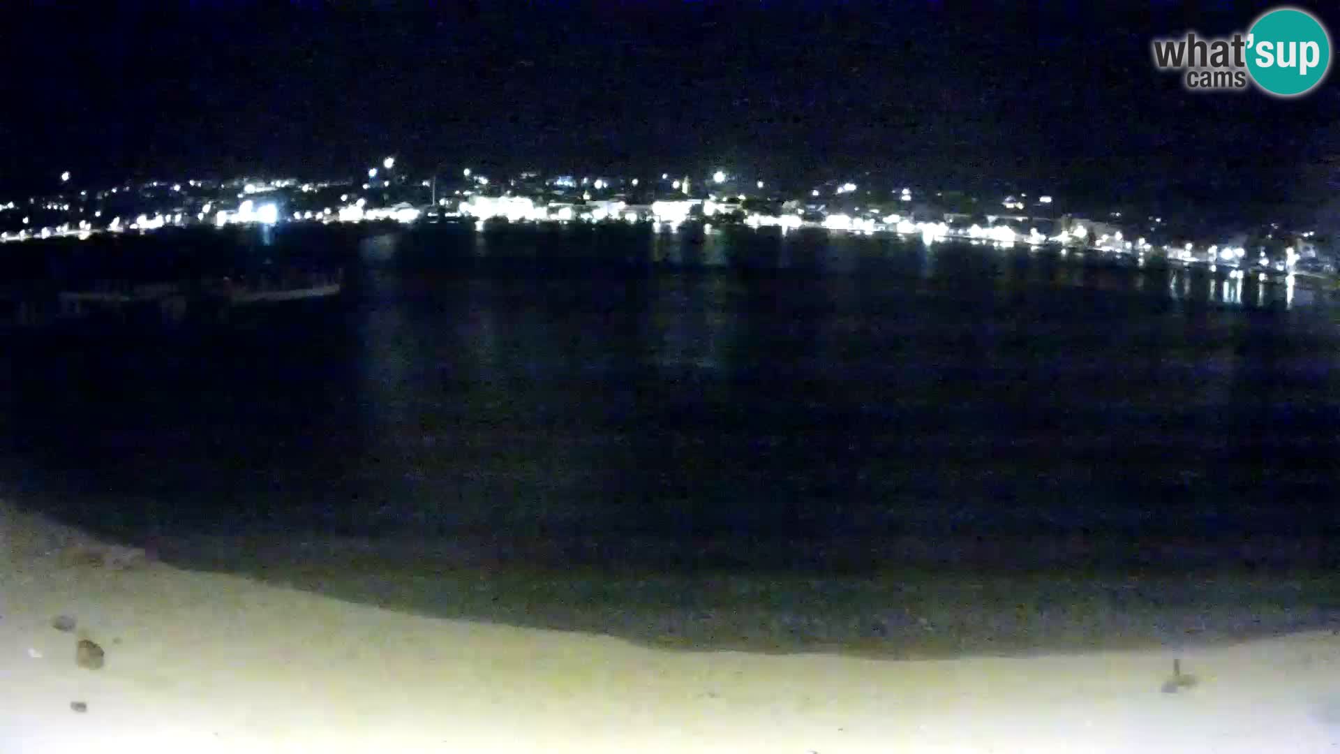 Live webcam Novalja – The Town beach