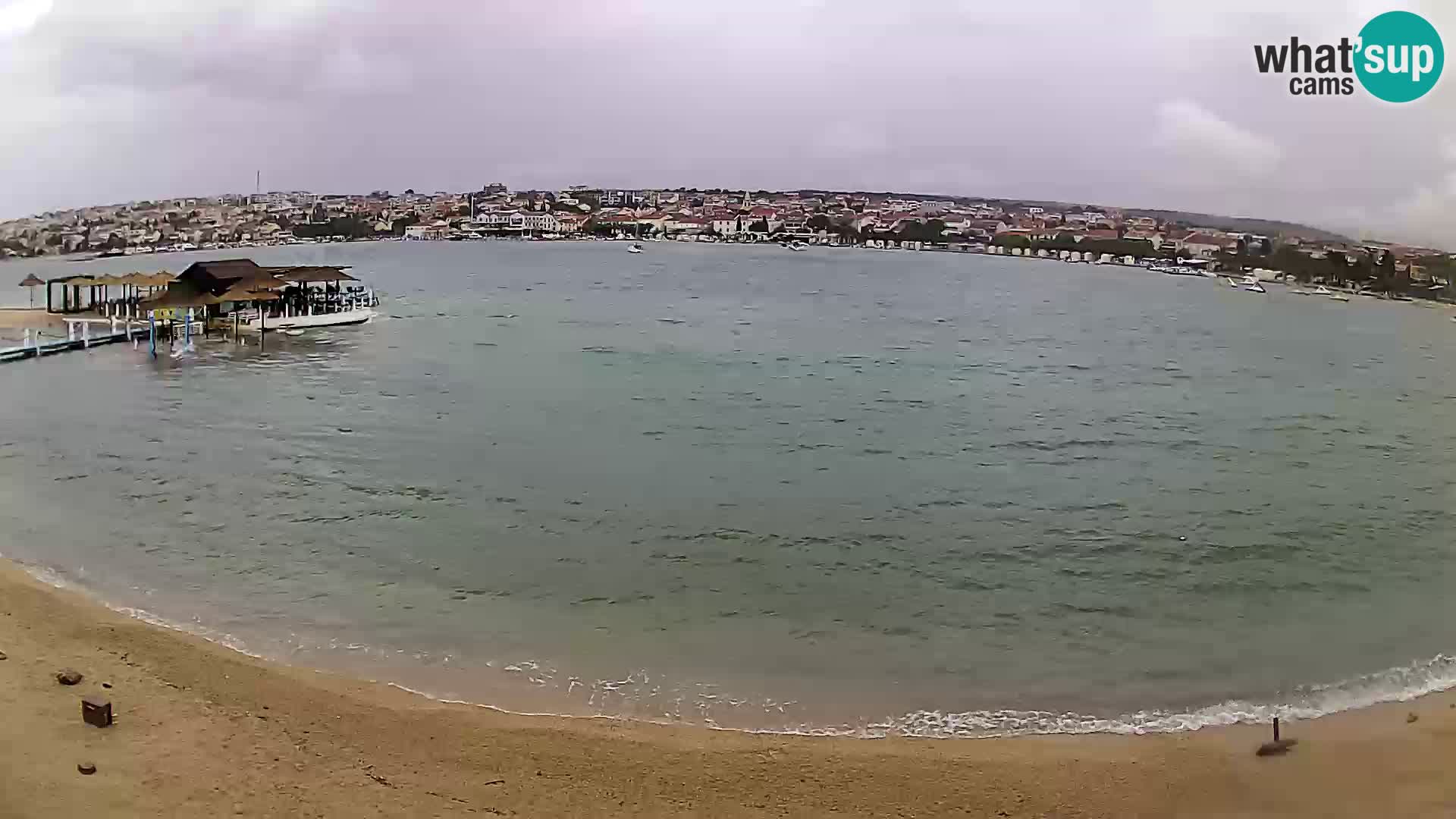 Novalja Kamera u živo – gradska plaža