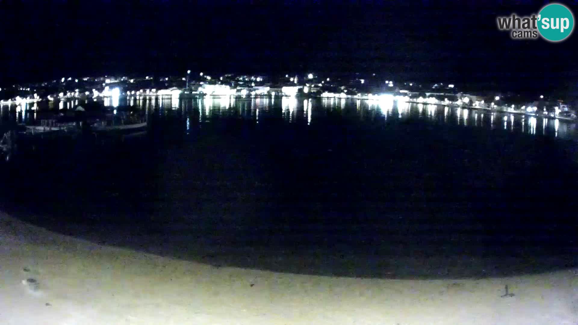 Live webcam Novalja – The Town beach
