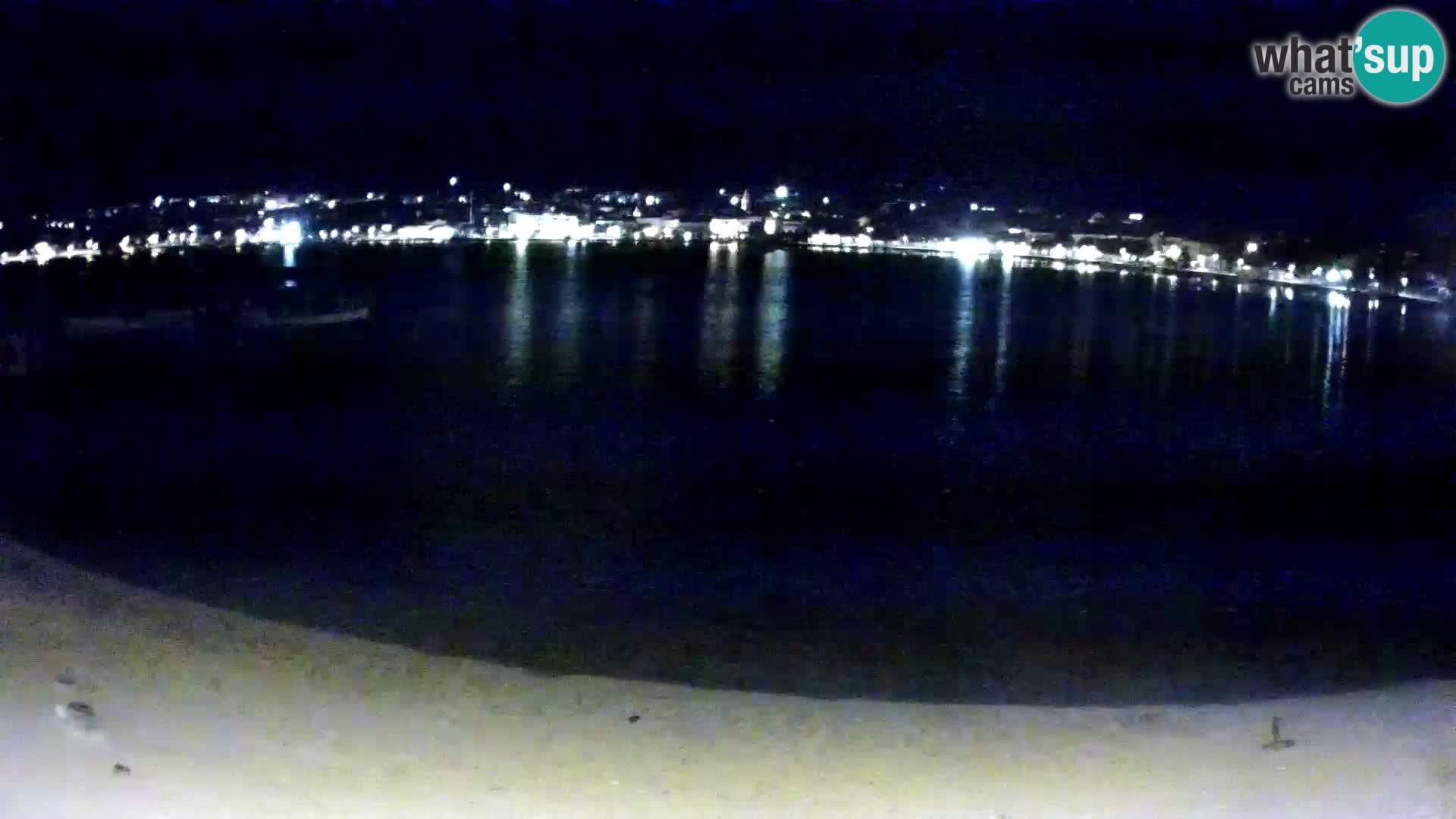Novalja webcam – spiaggia cittadina