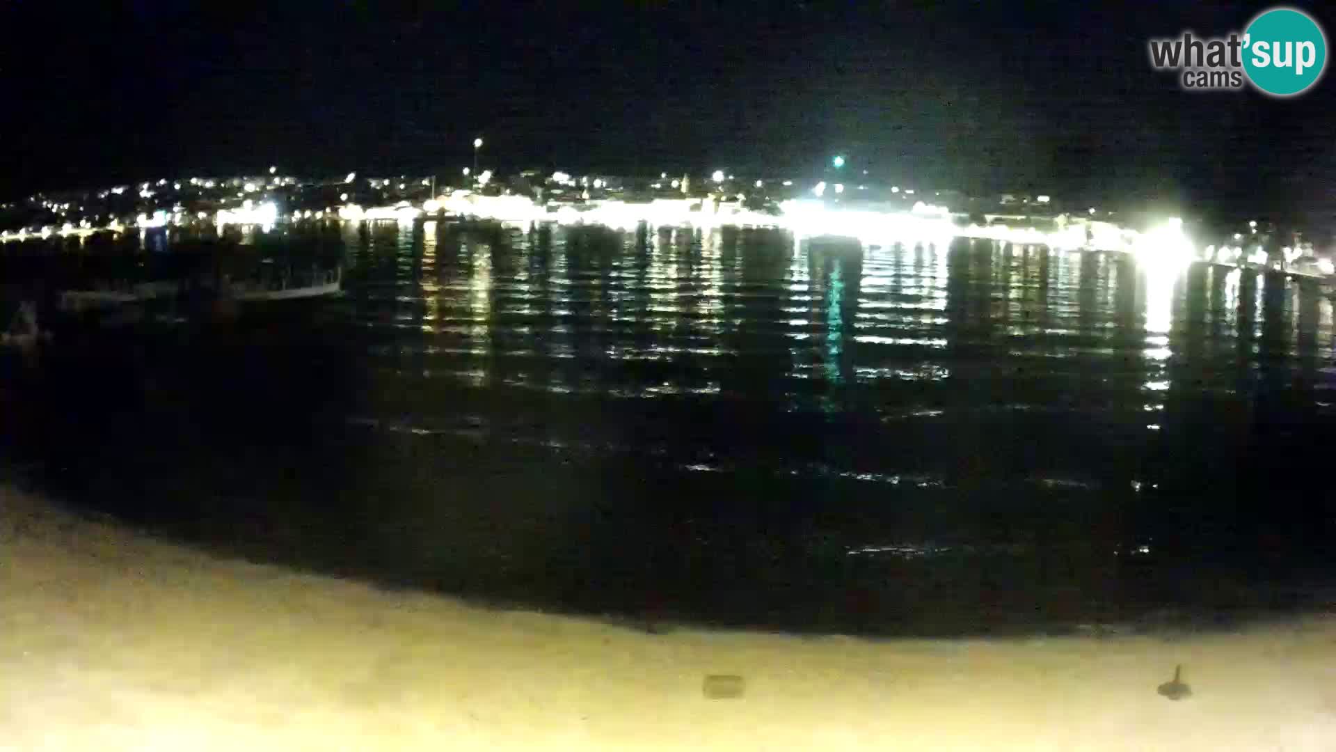 Novalja livecam – plage de la ville
