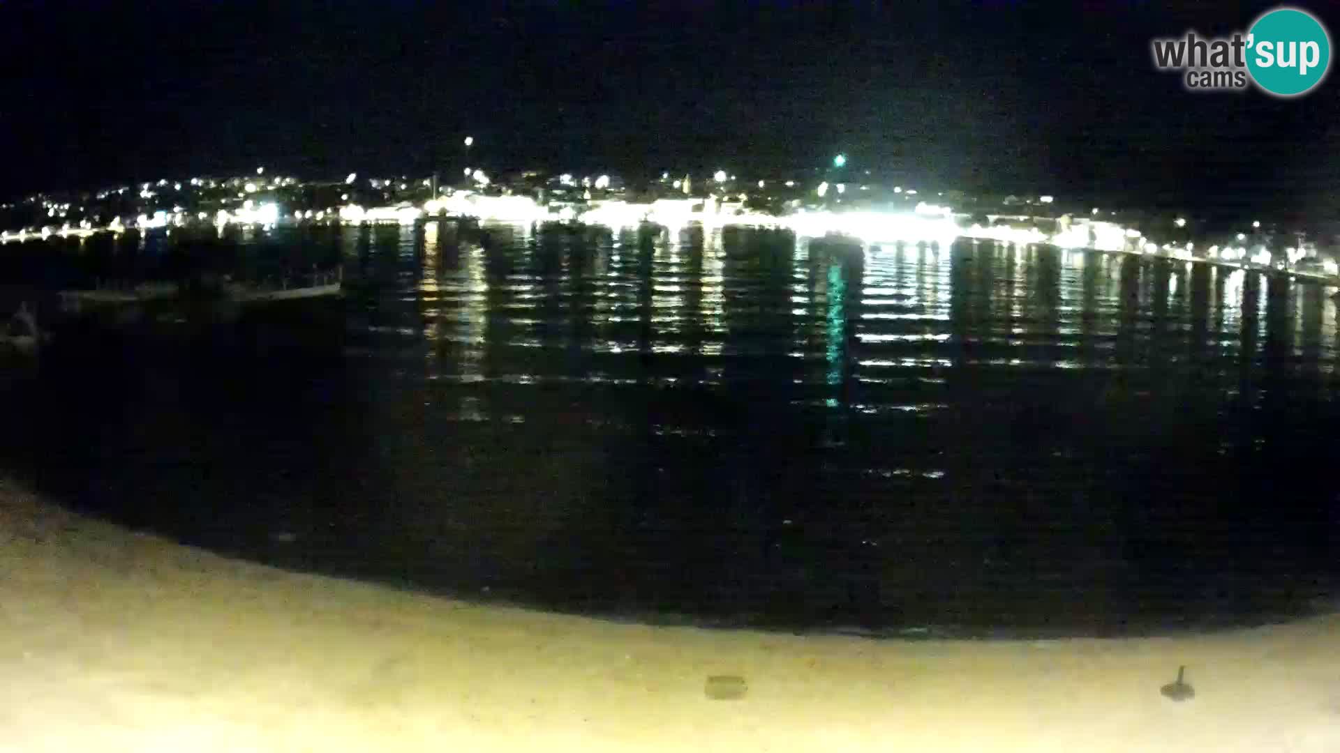 Novalja webcam – spiaggia cittadina