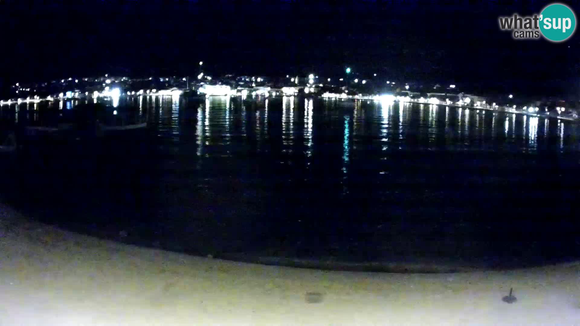 Novalja livecam – plage de la ville