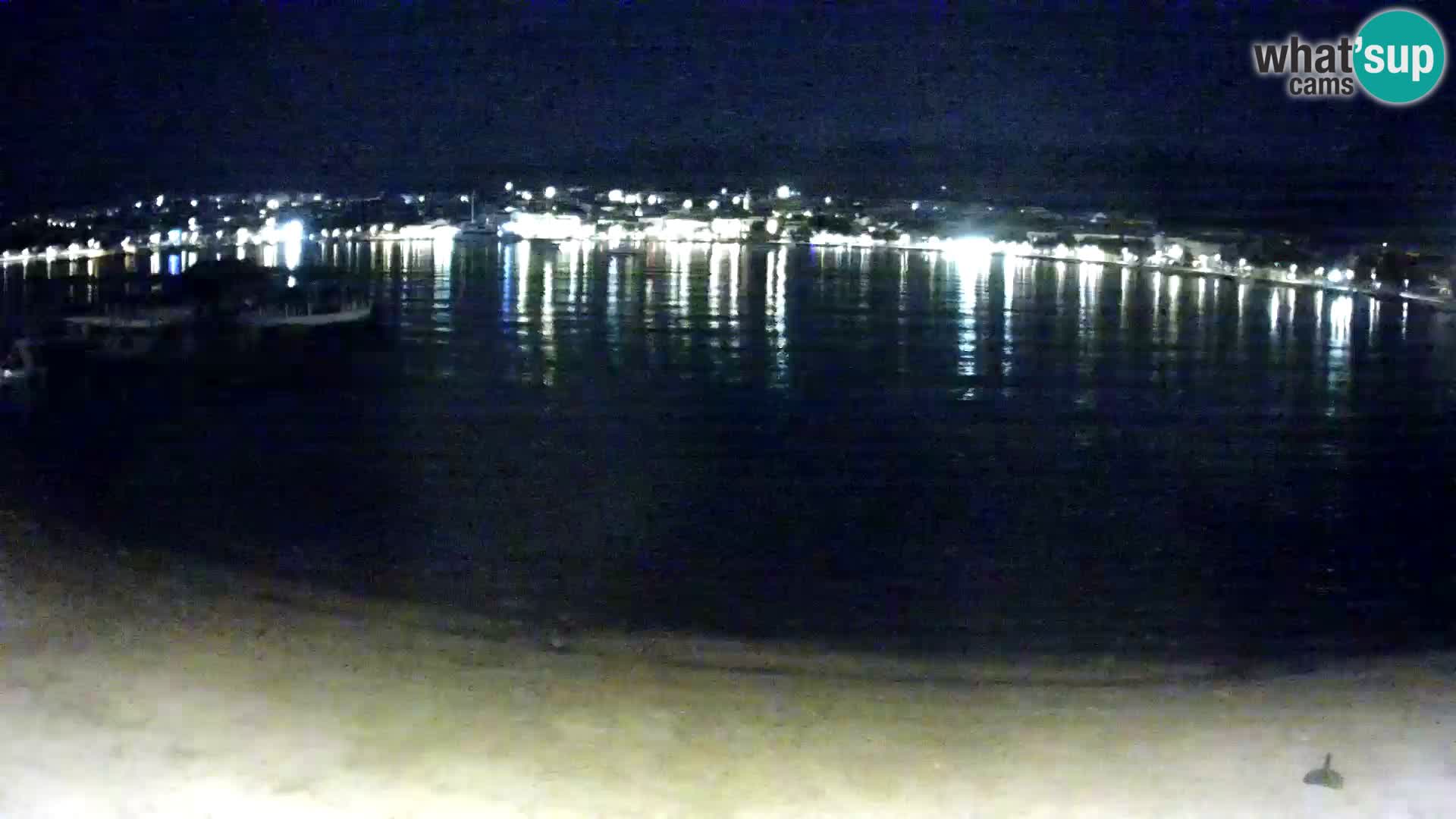Novalja webcam – spiaggia cittadina