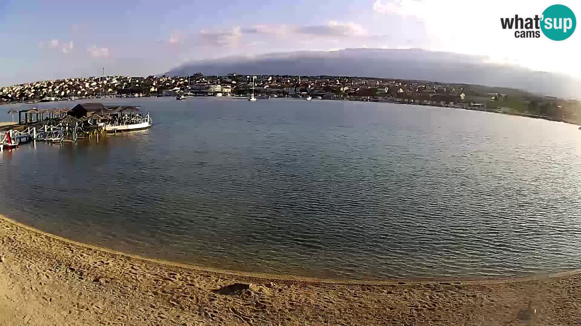 Novalja Kamera u živo – gradska plaža