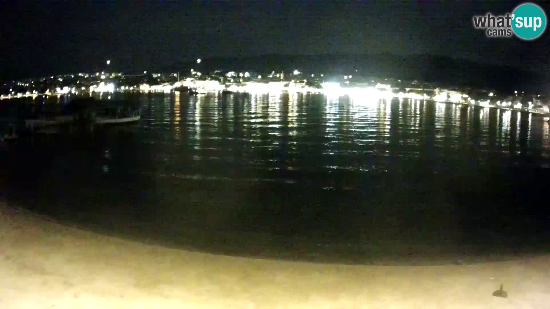 Live webcam Novalja – The Town beach
