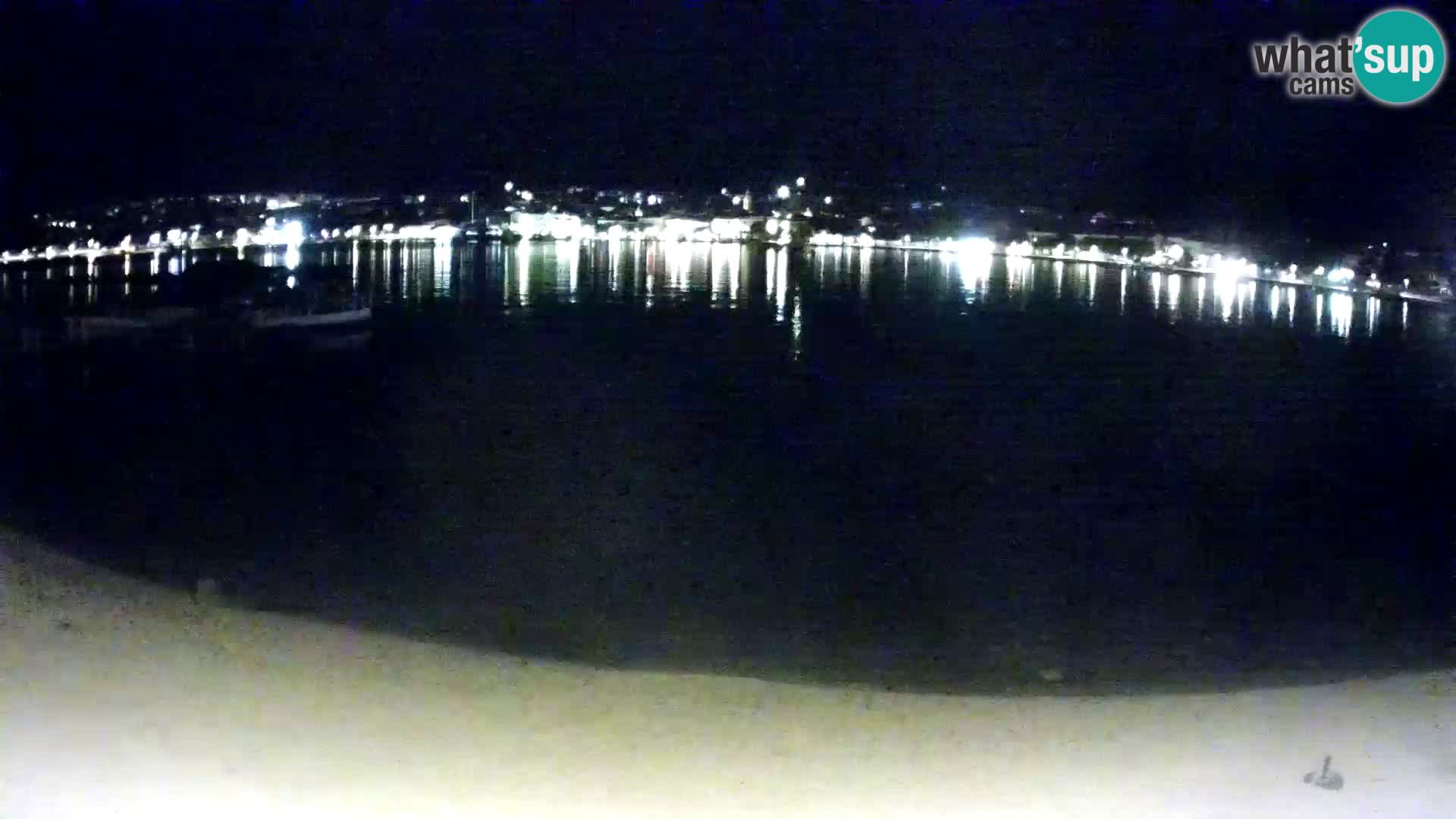 Novalja en vivo – playa de la ciudad