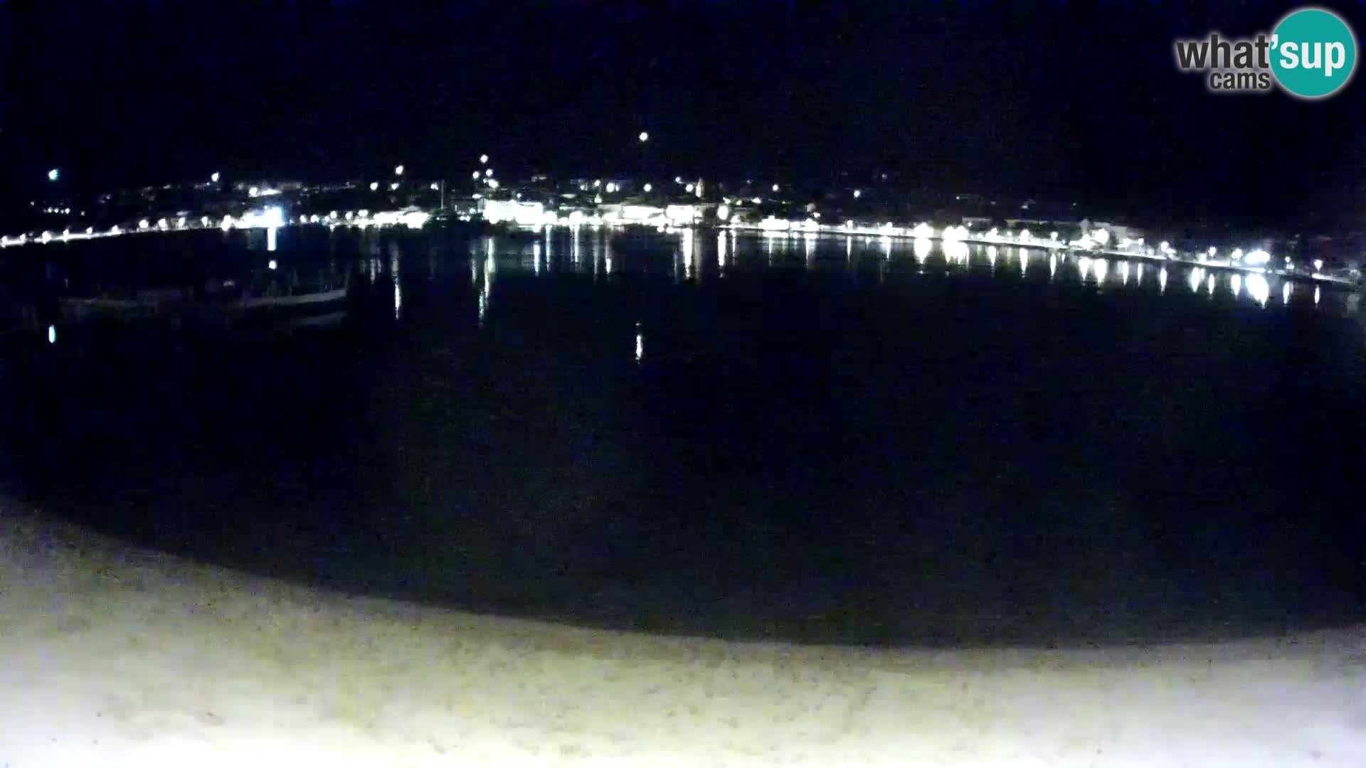 Novalja webcam – spiaggia cittadina