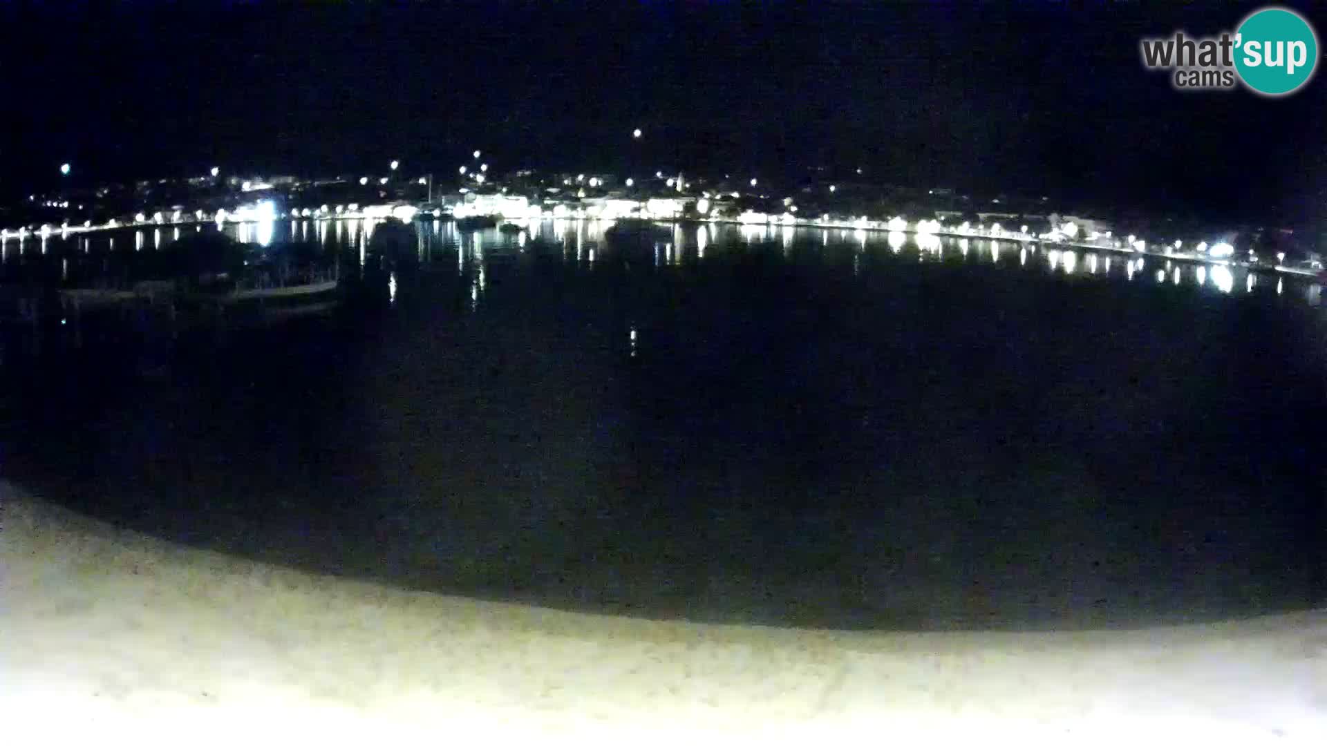 Live webcam Novalja – The Town beach