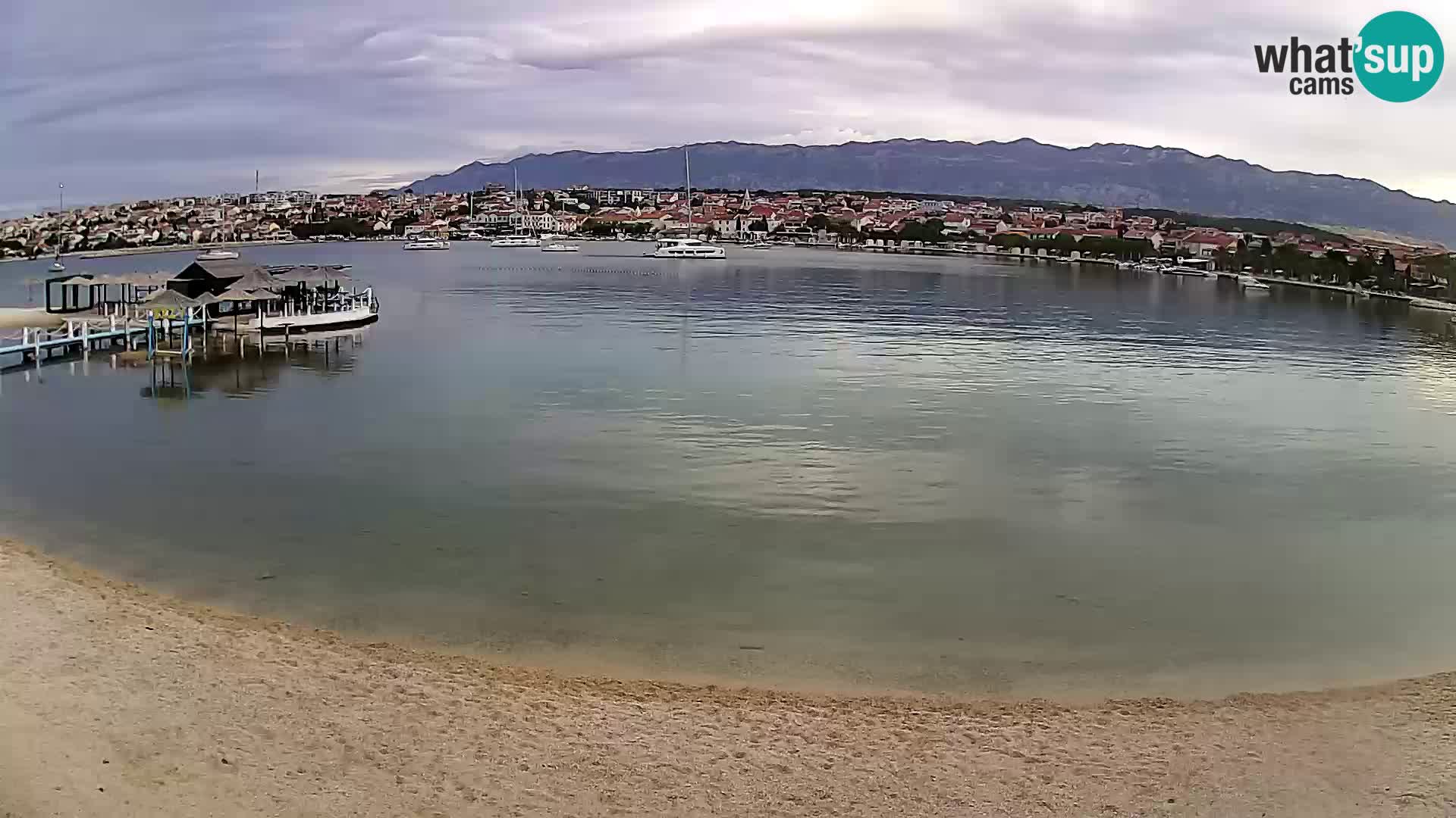 Novalja Kamera u živo – gradska plaža
