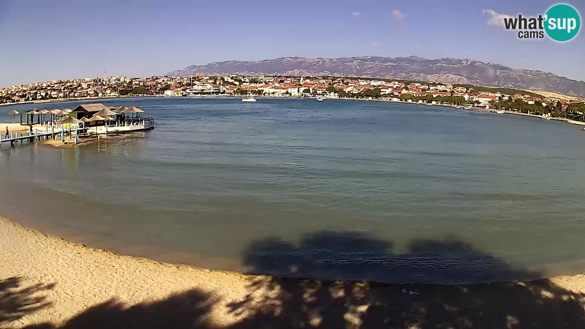 Webcam Novalja – Stadtstrand