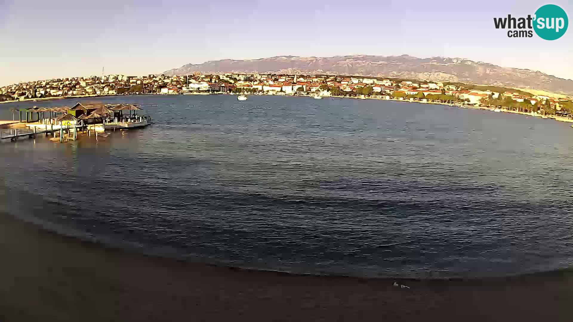 Webcam Novalja – Stadtstrand