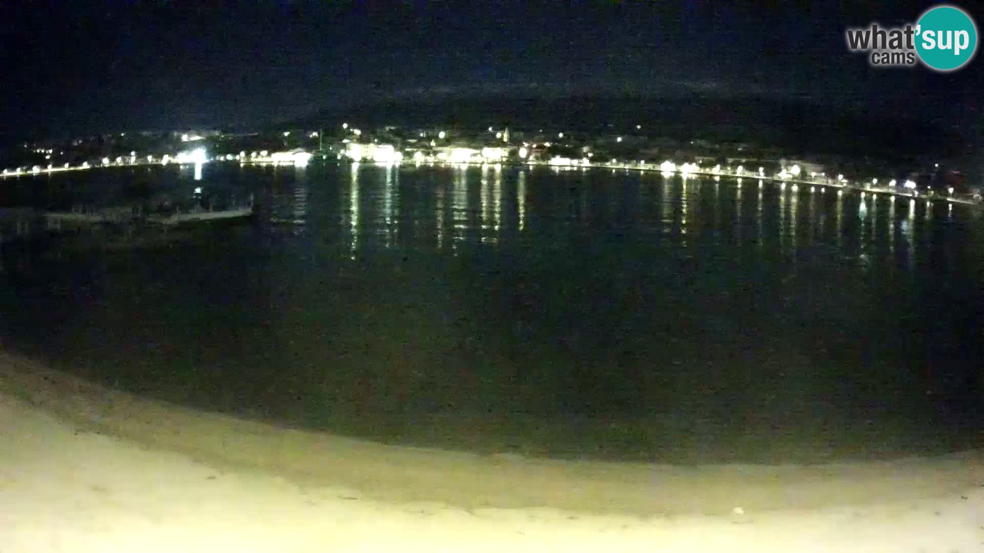 Live webcam Novalja – The Town beach