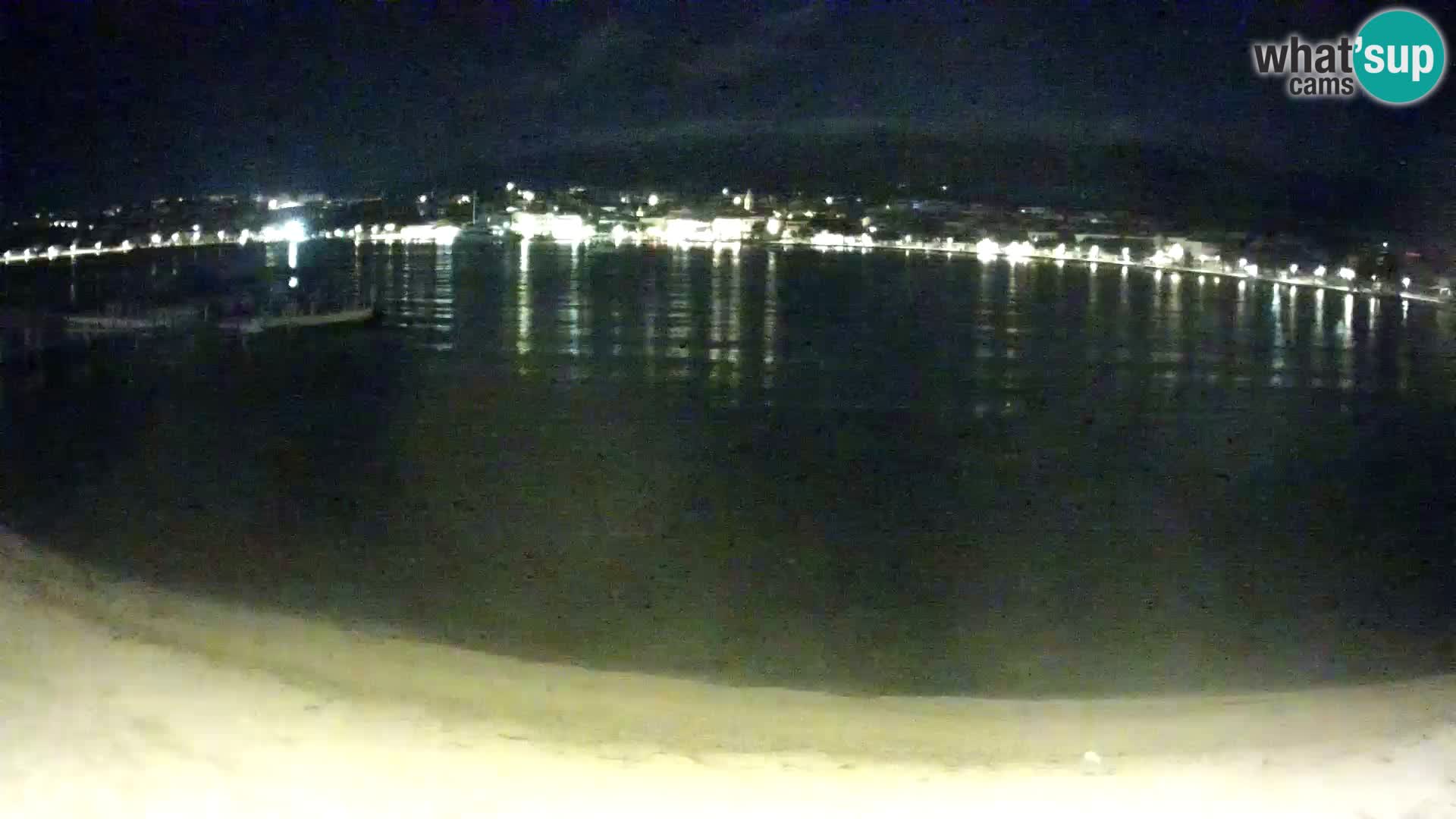 Novalja Kamera v živo – mestna plaža