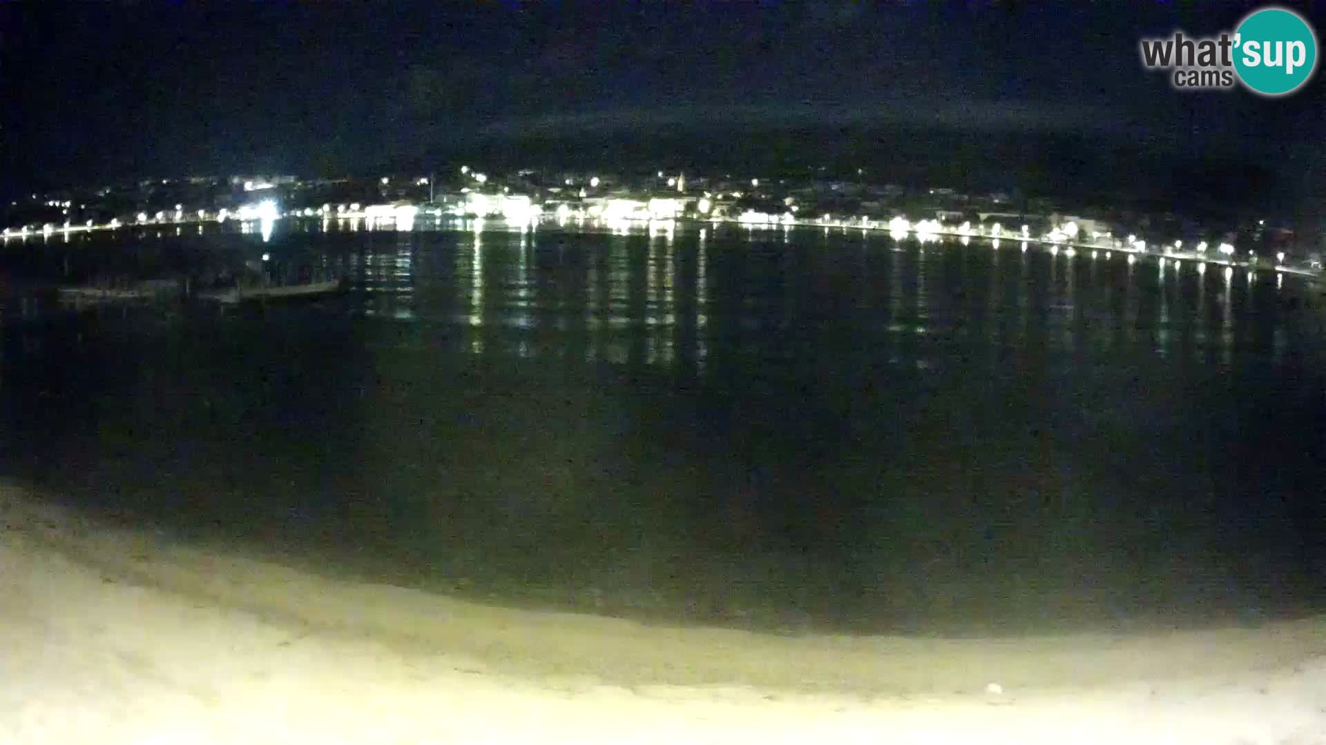 Novalja livecam – plage de la ville