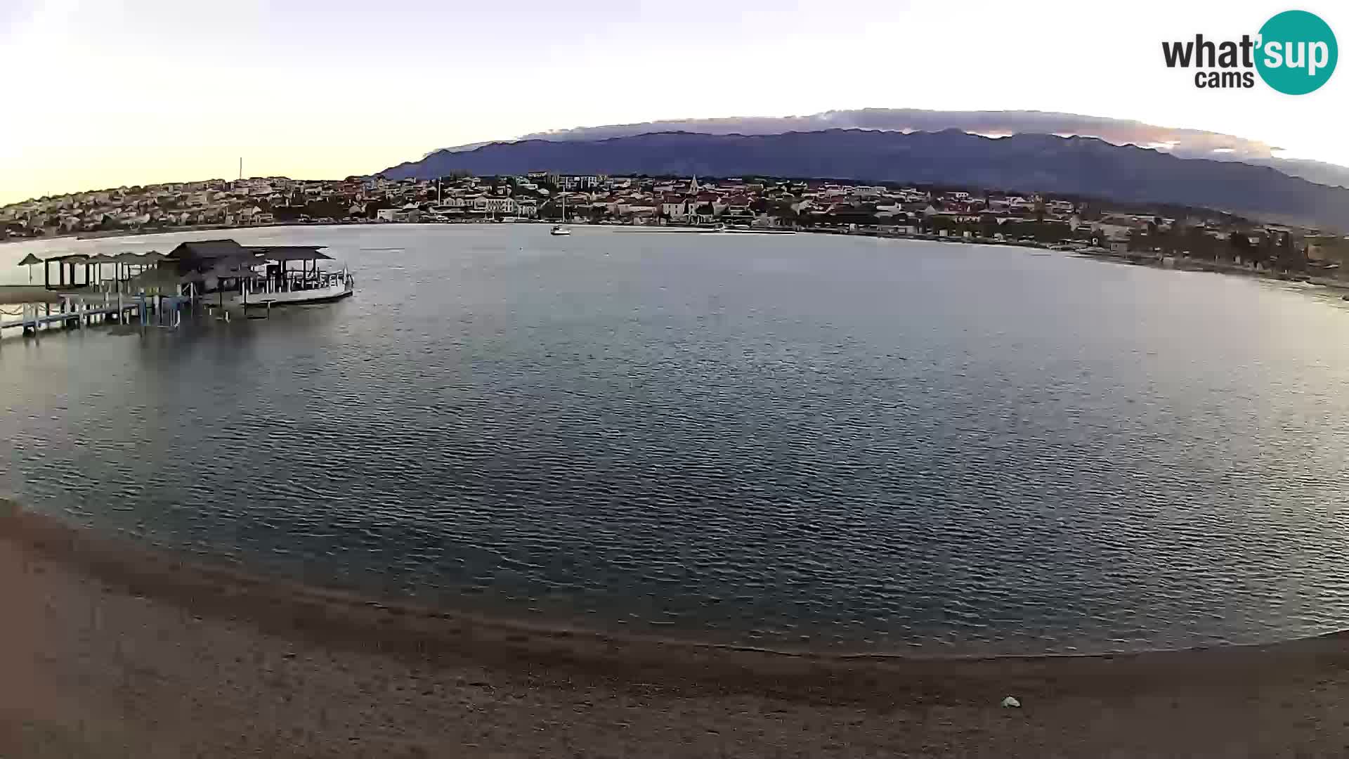 Webcam Novalja – Stadtstrand
